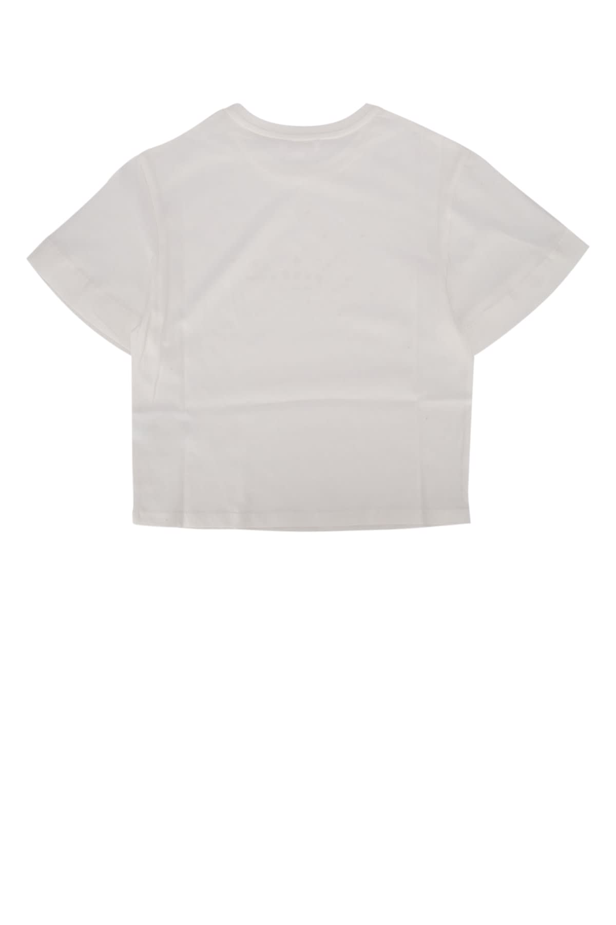 Chloé Kids' T-shirt In Biancosporco