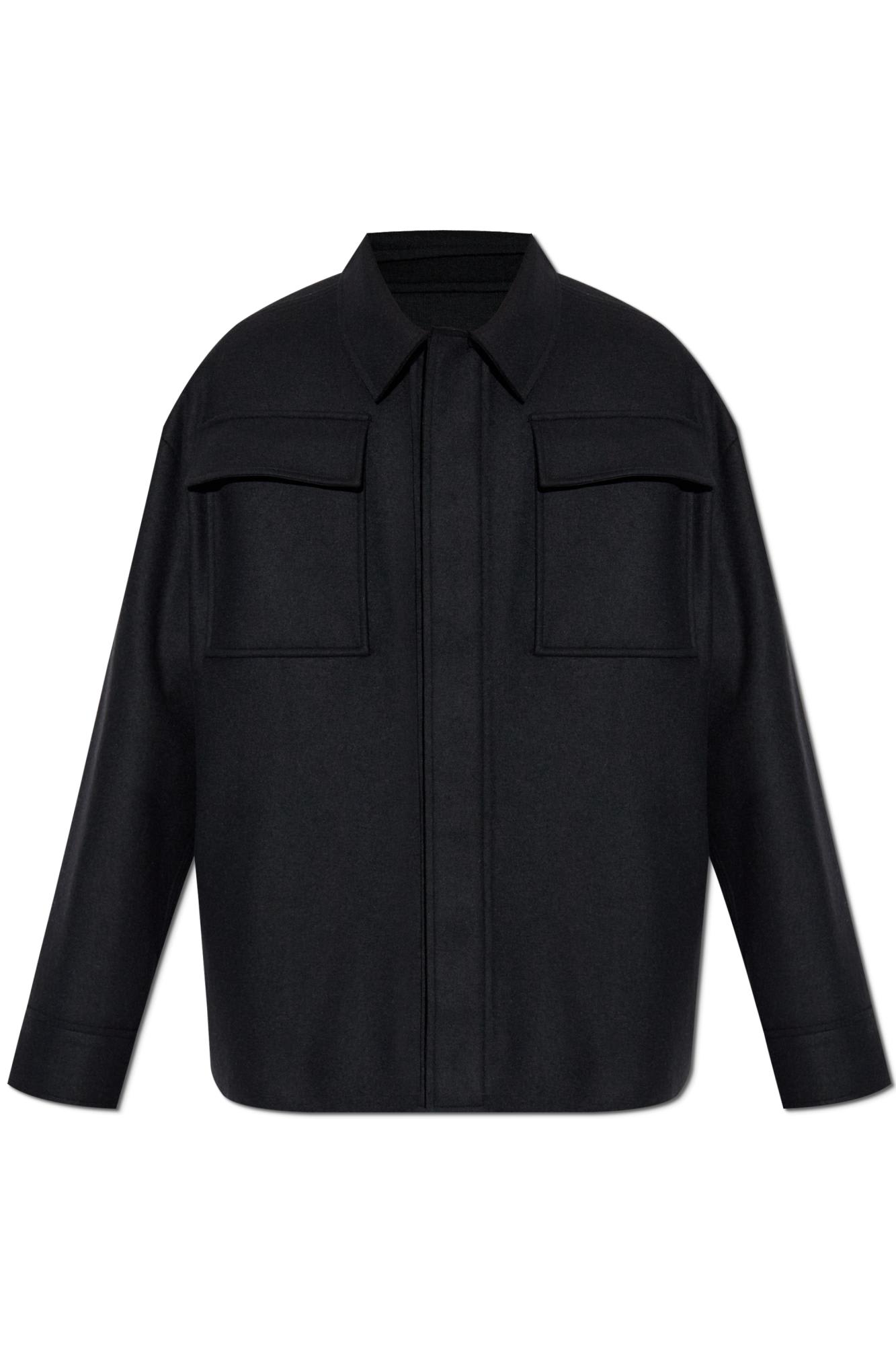 Jil Sander Denim Cotton Shirt In Black