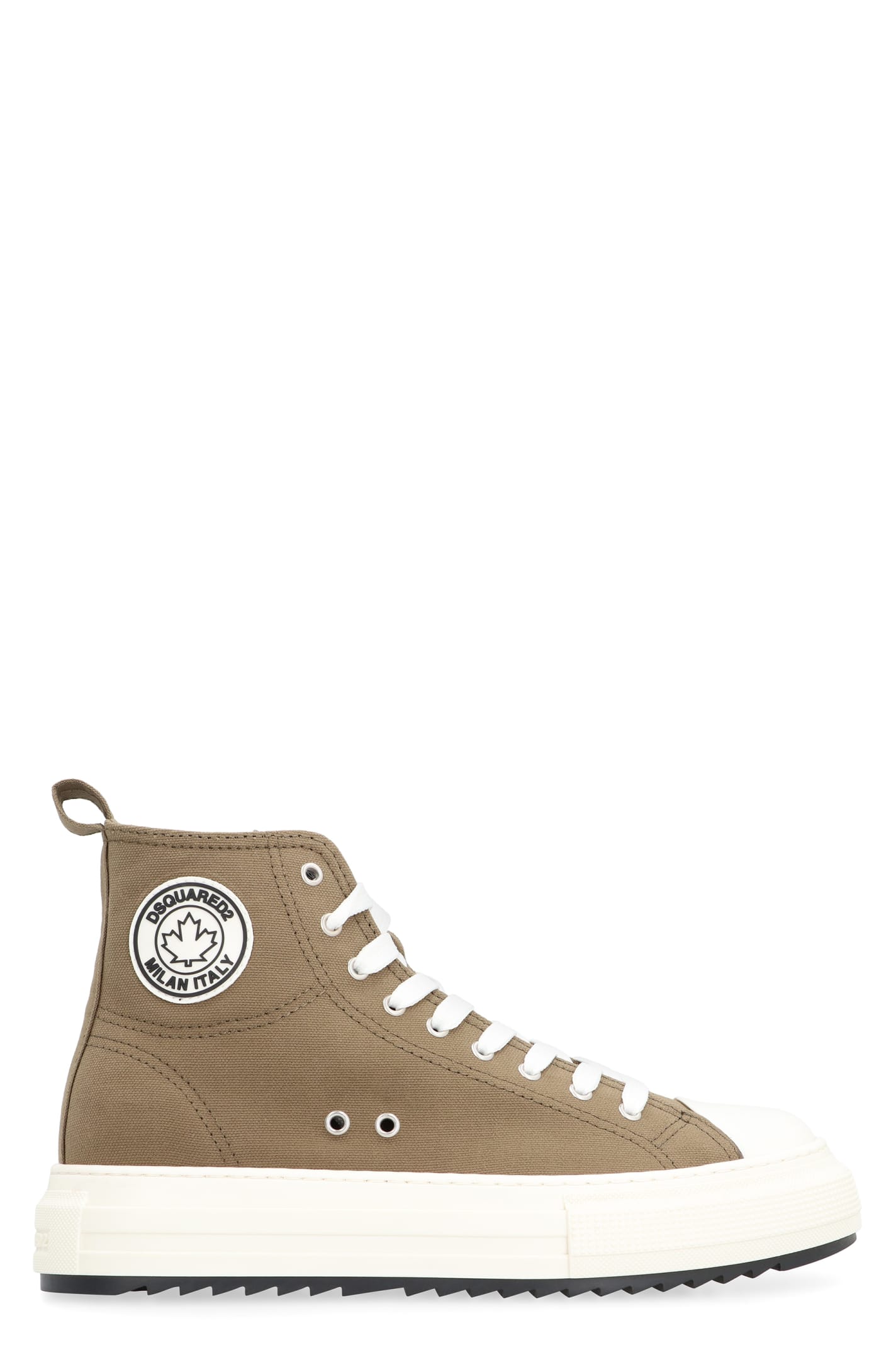 DSQUARED2 CANVAS HIGH-TOP SNEAKERS