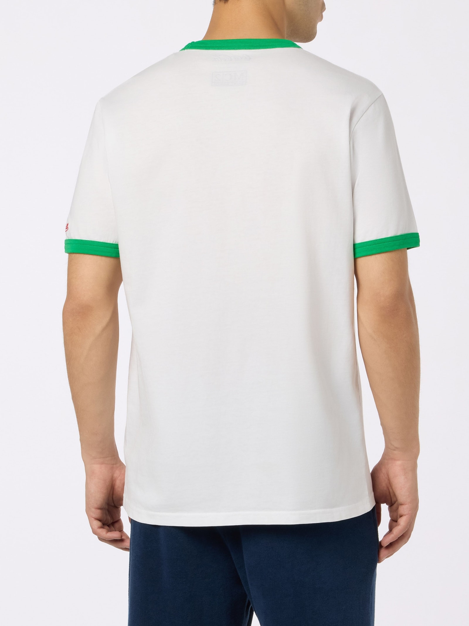 MC2 SAINT BARTH MAN COTTON T-SHIRT WITH SPRITE PRINT COCA-COLA® SPECIAL EDITION