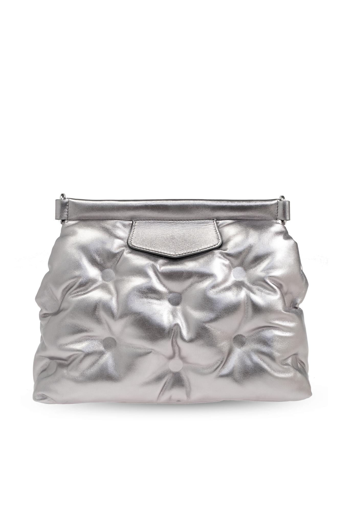 Maison Margiela Shoulder Bag Small Glam Slam In Metallic