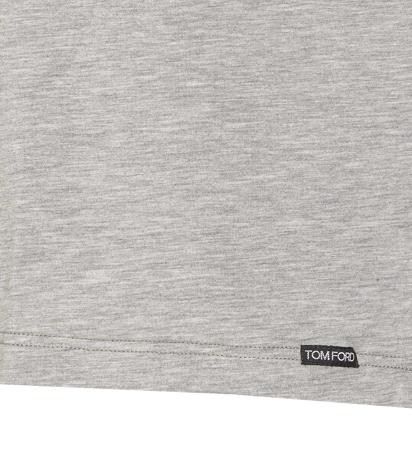 Tom Ford Crewneck Underwear T-shirt In Gray
