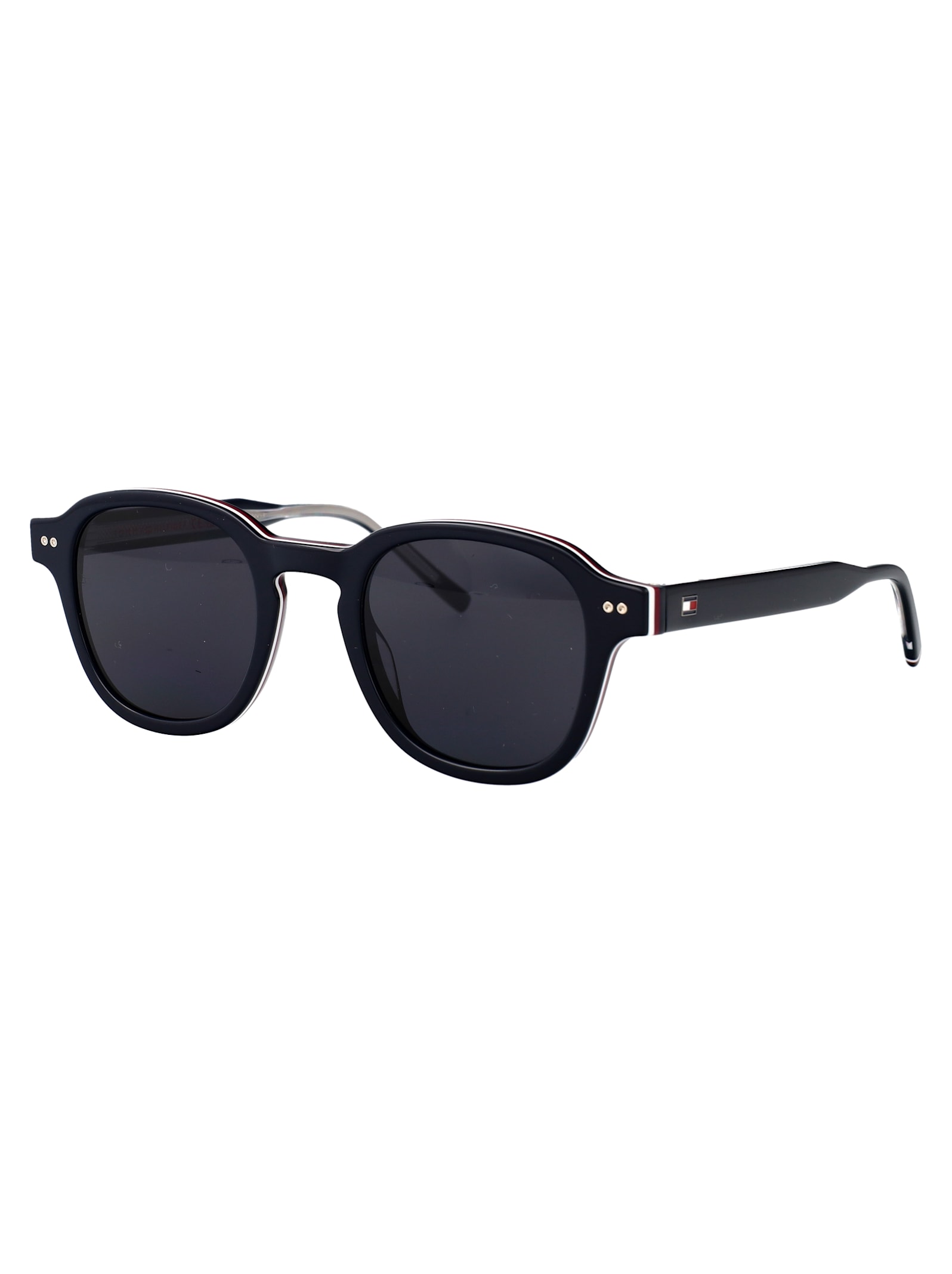Tommy Hilfiger Square-frame Sunglasses In Black