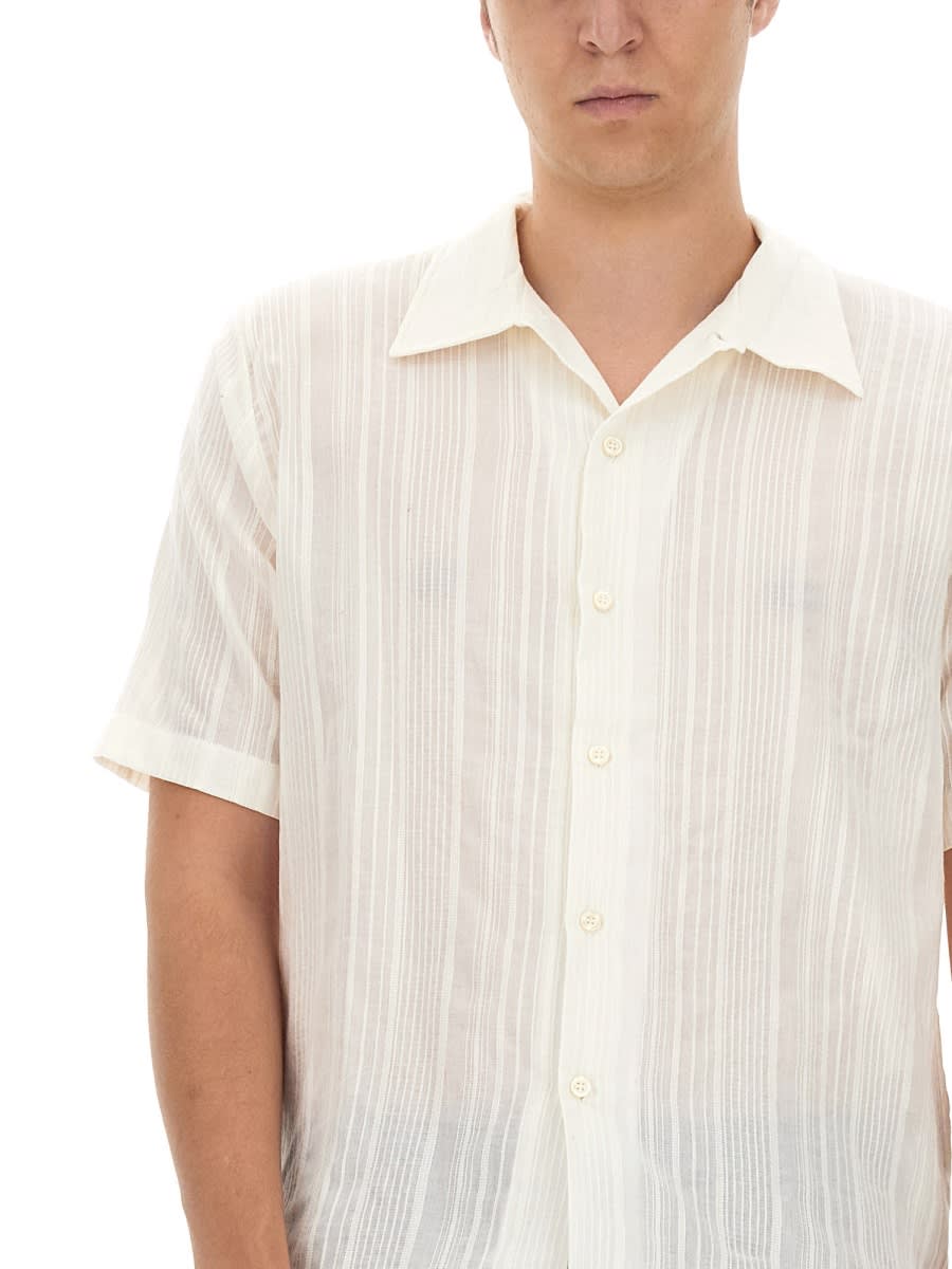 Tシャツ・カットソー Sefr SS23 SUNEHAM SHIRT (PREFW23SUNEHAM_COLOMBIASTRIPE) SUNEHAM SHIRT | SÉFR | Basement 88