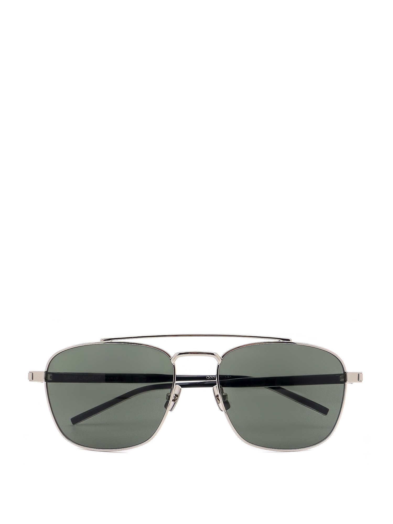 Shop Saint Laurent Sunglasses In Grey