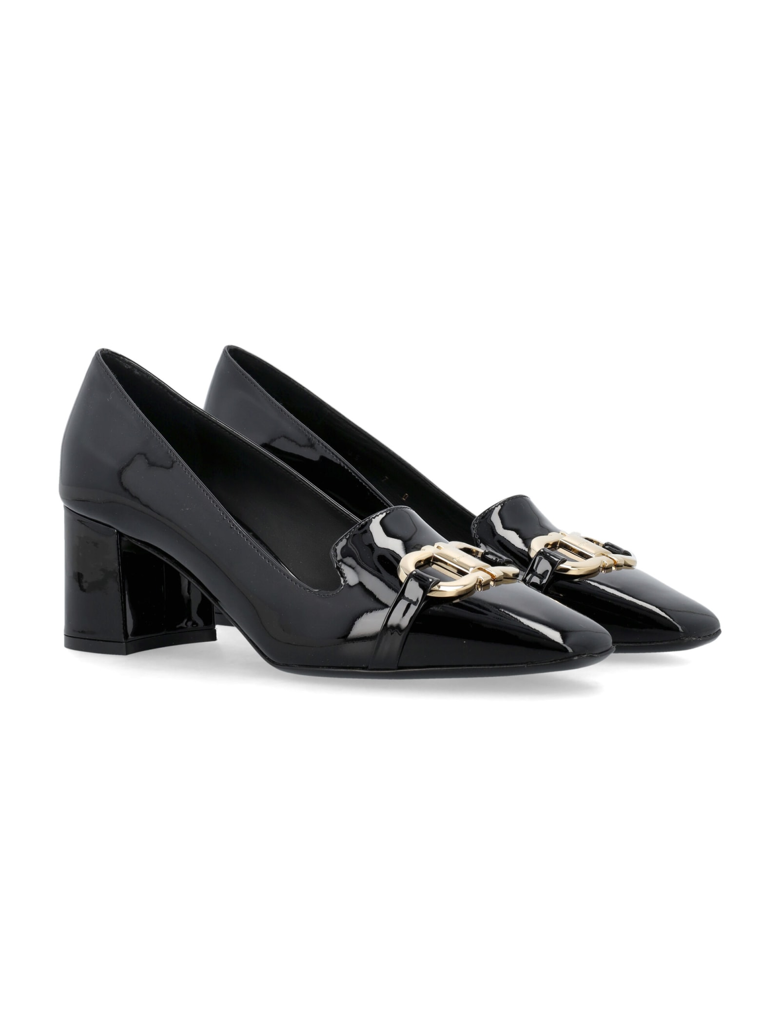 Shop Ferragamo Mirelle 60 Pumps In Nero