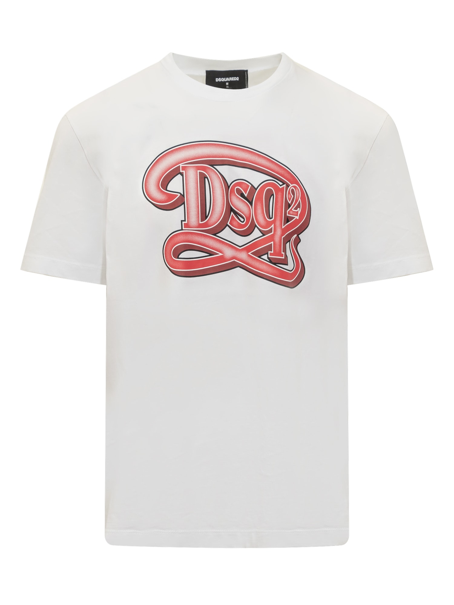 Dsquared2 Dsq2 T-shirt In White