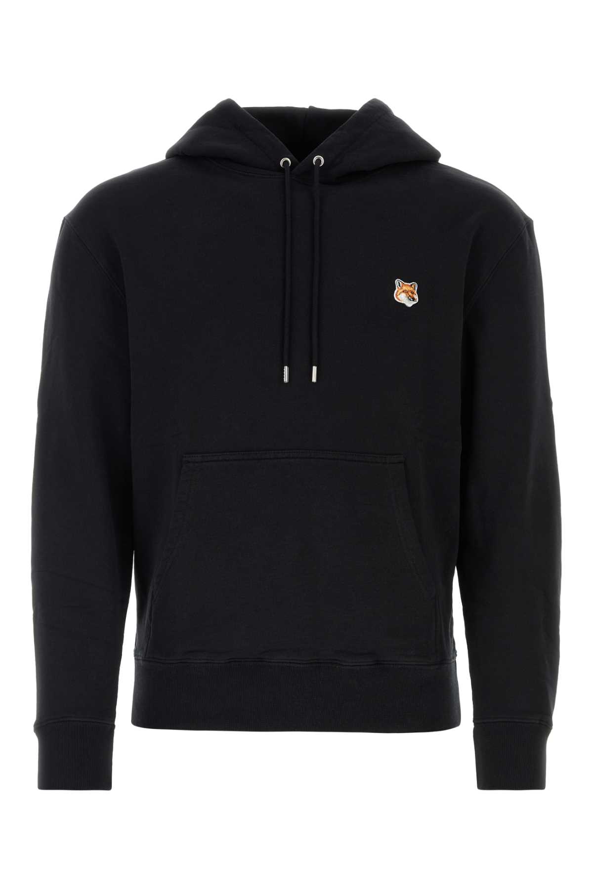 Maison Kitsuné Black Cotton Sweatshirt