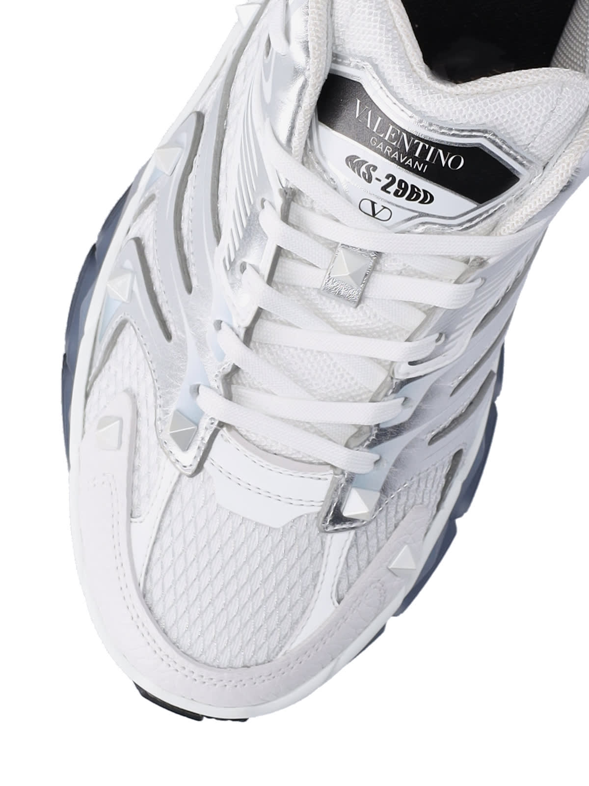Shop Valentino Low-top Ms-2960 Sneakers In White