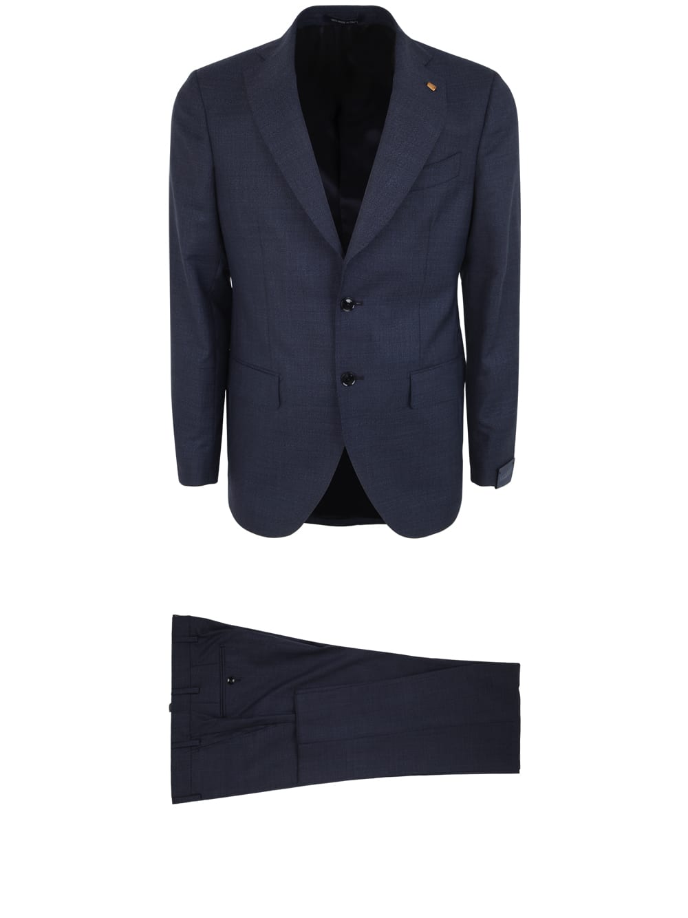 Shop Sartoria Latorre Two Buttons Suit In Blue