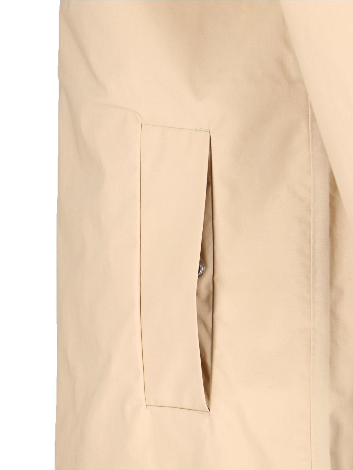 K-way Three-layer Poplin Coat In Brown