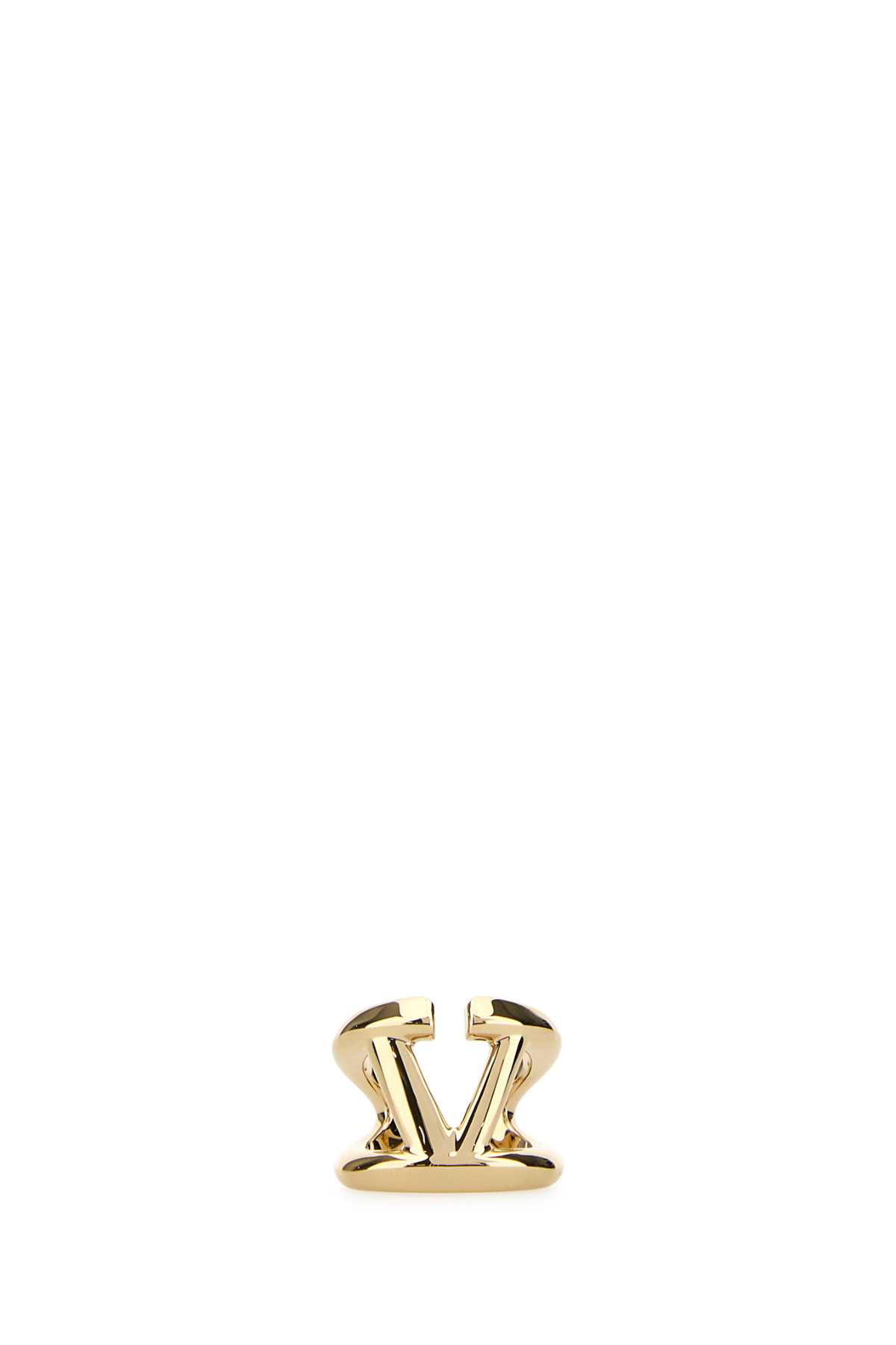 valentino garavani gold metal vlogo signature ring