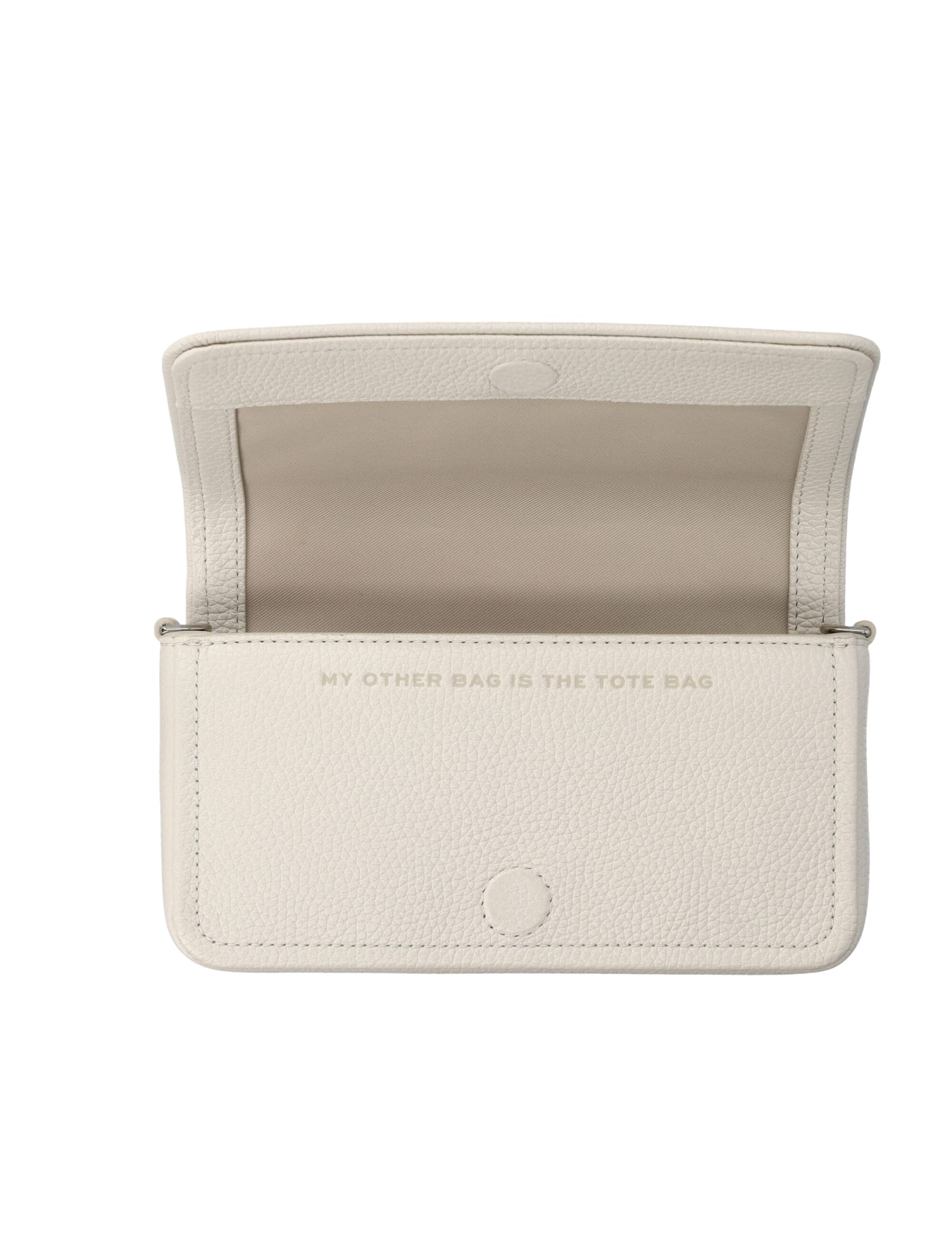 Shop Marc Jacobs The Leather Mini Bag In Cotton