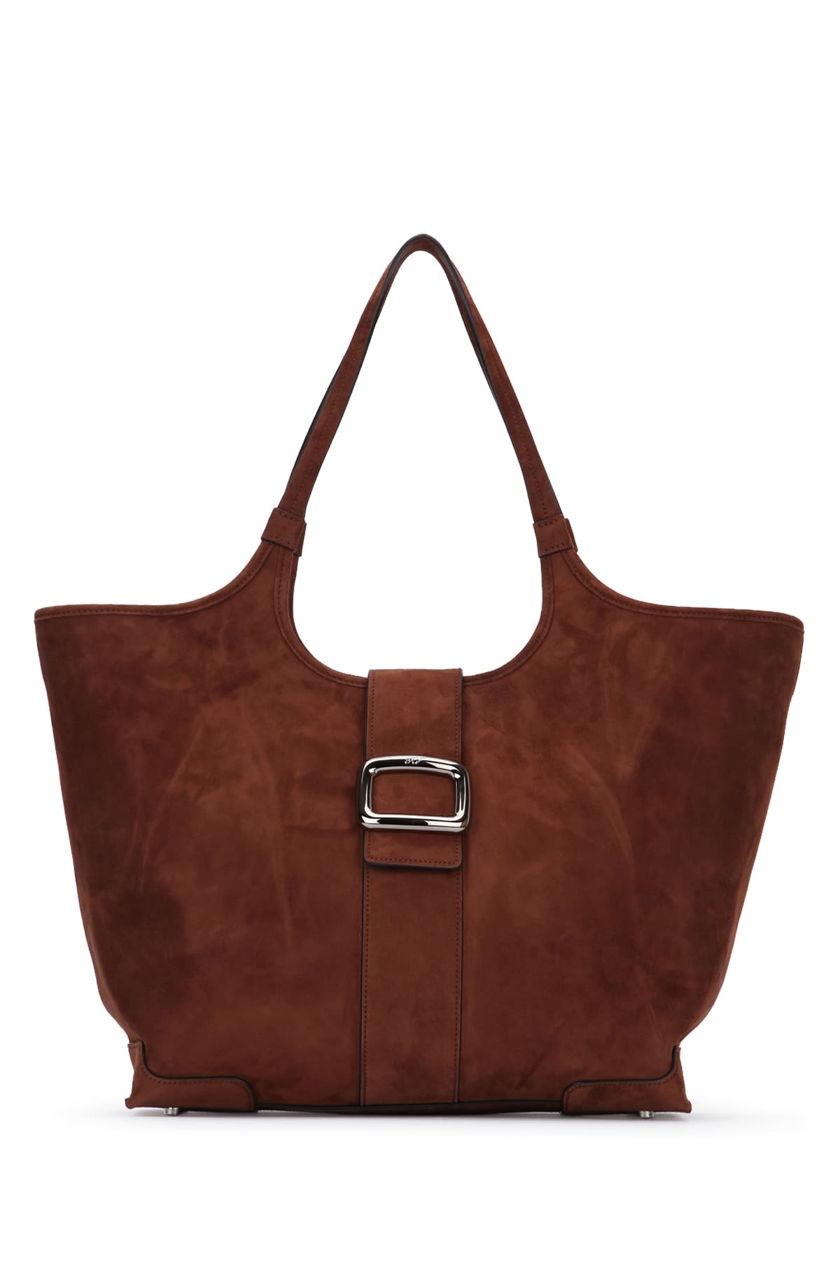 Roger Vivier Medium 'viv' Choc' Bag In Brown