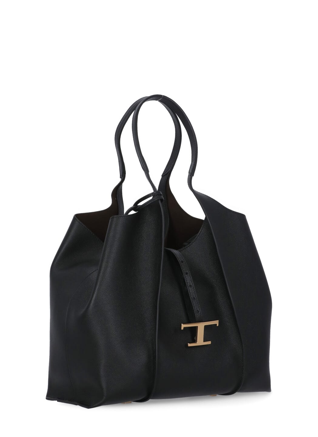 Tod's Shopping Bag T Timeless Mini In Black