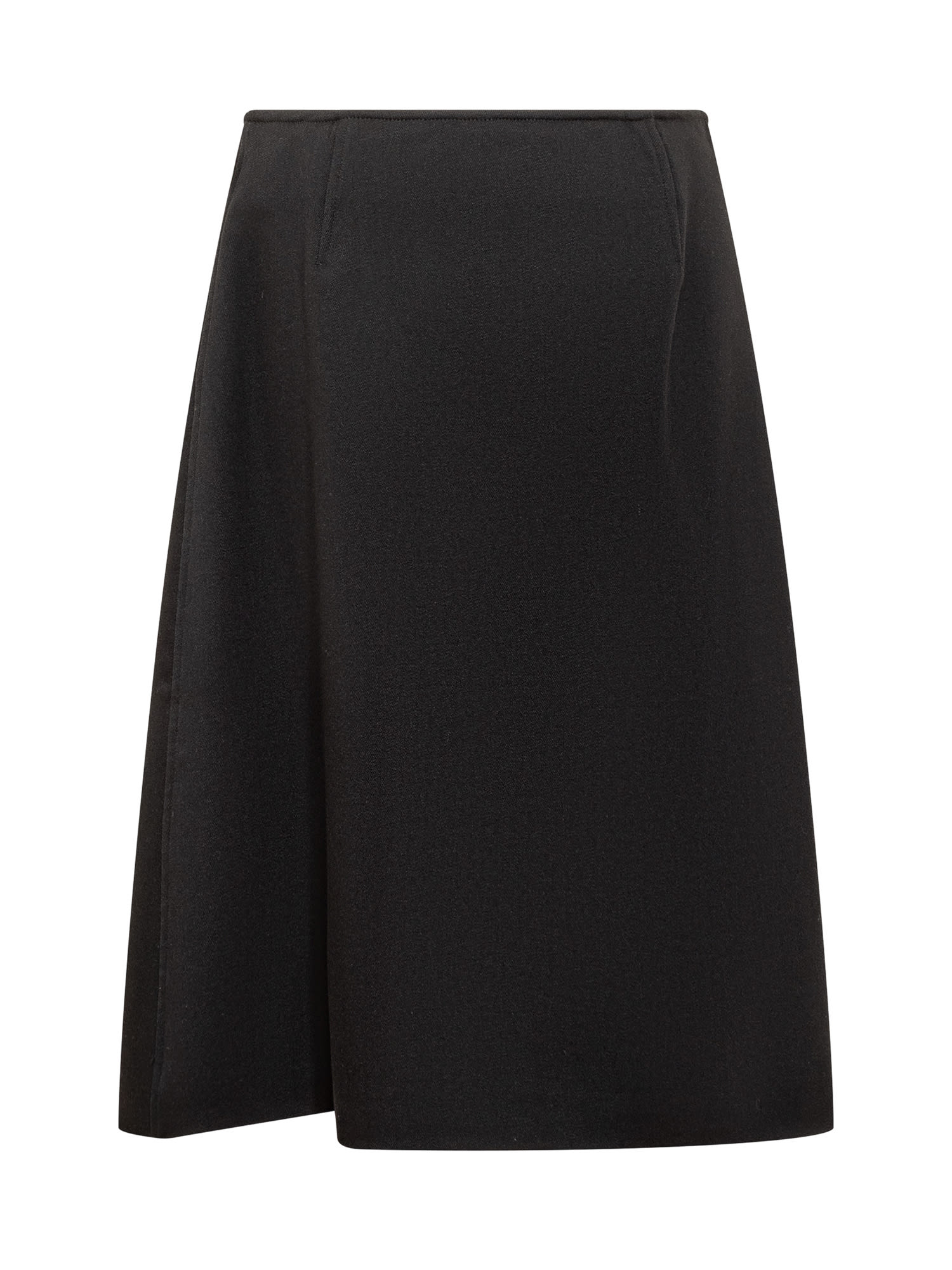 Shop Jil Sander Skirt 26 In Black