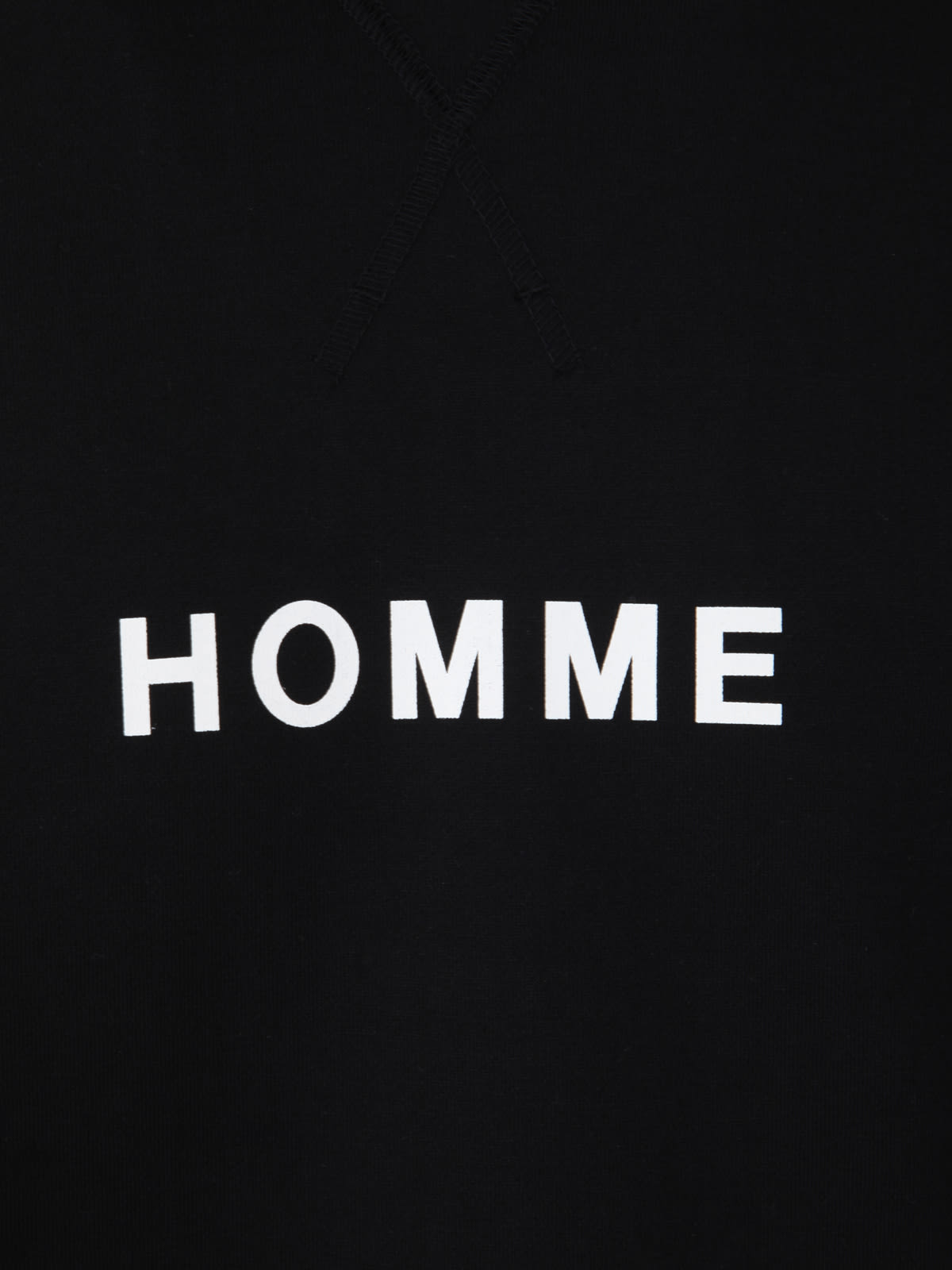Shop Comme Des Garçons Homme Deux Men`s T-shirt In Black