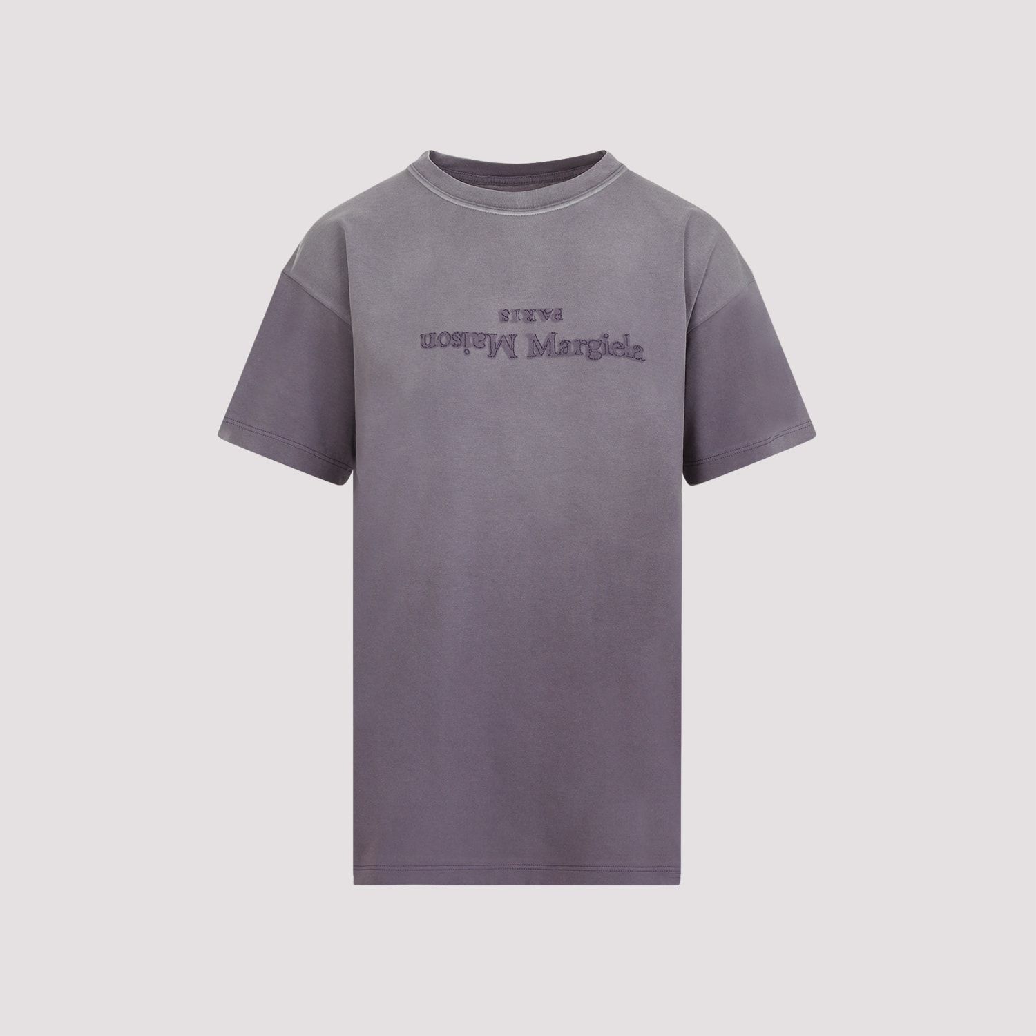 Shop Maison Margiela T-shirt In Aubergine