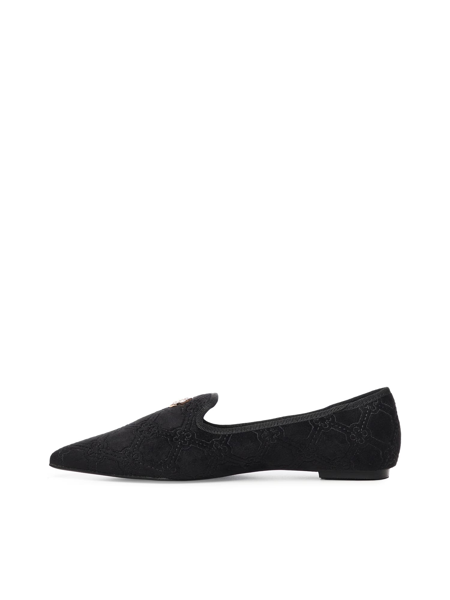 V73 Iris Winter Loafers With Logo In Black