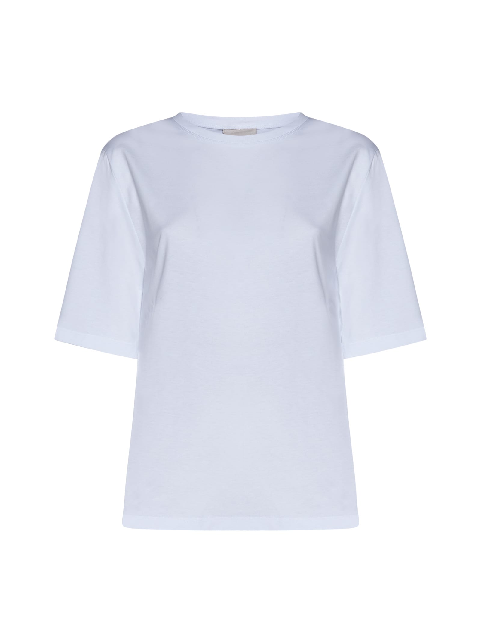 Shop Semicouture T-shirt In White