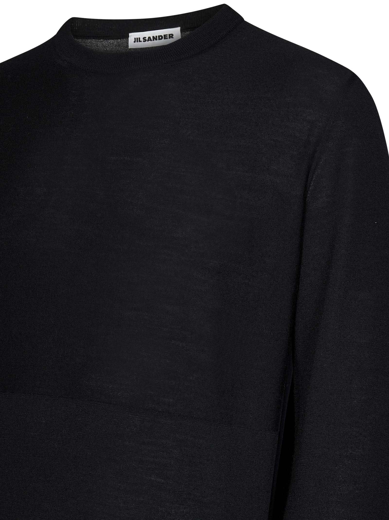 Shop Jil Sander Sweater In Black