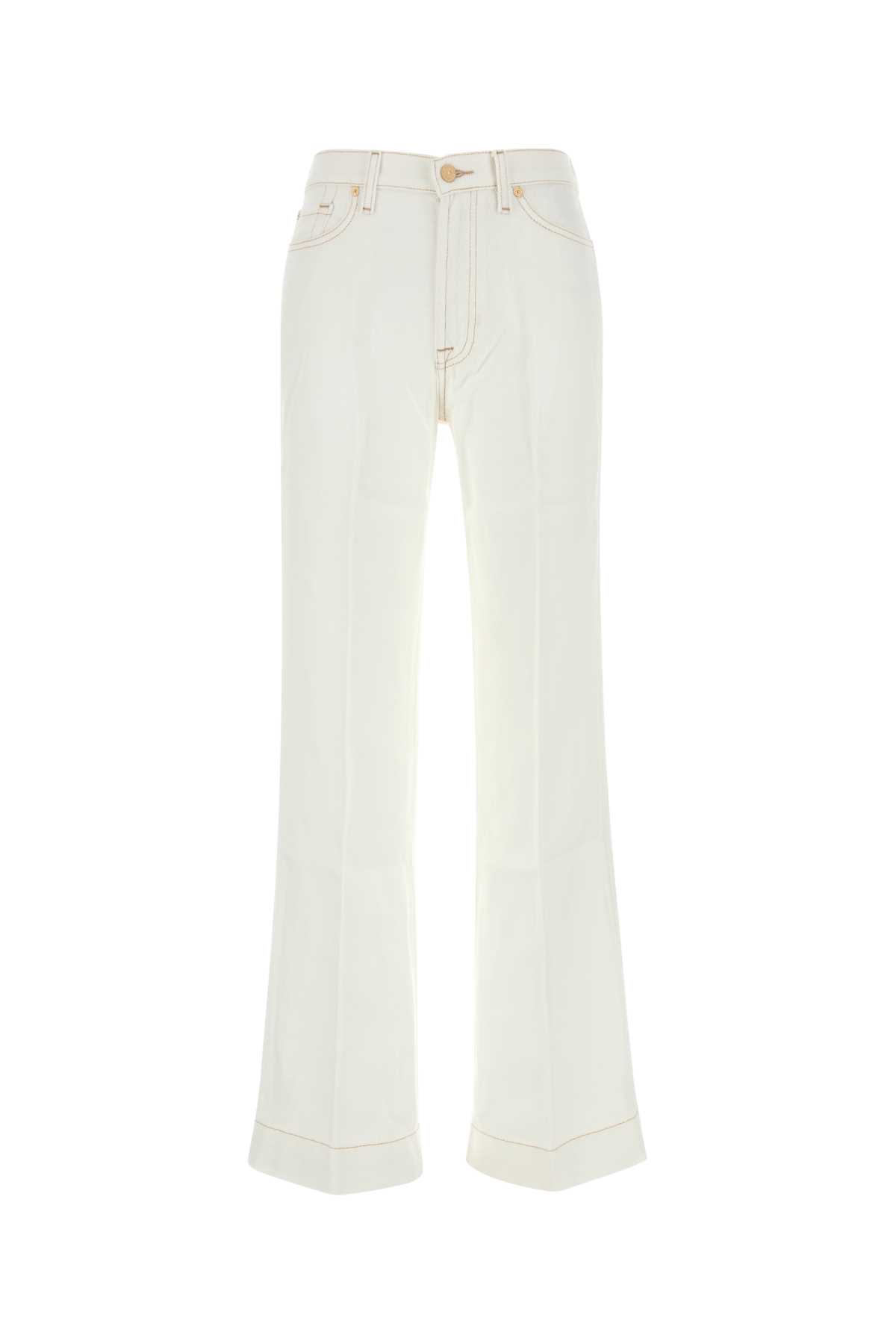 White Lyocell Modern Dojo Pant