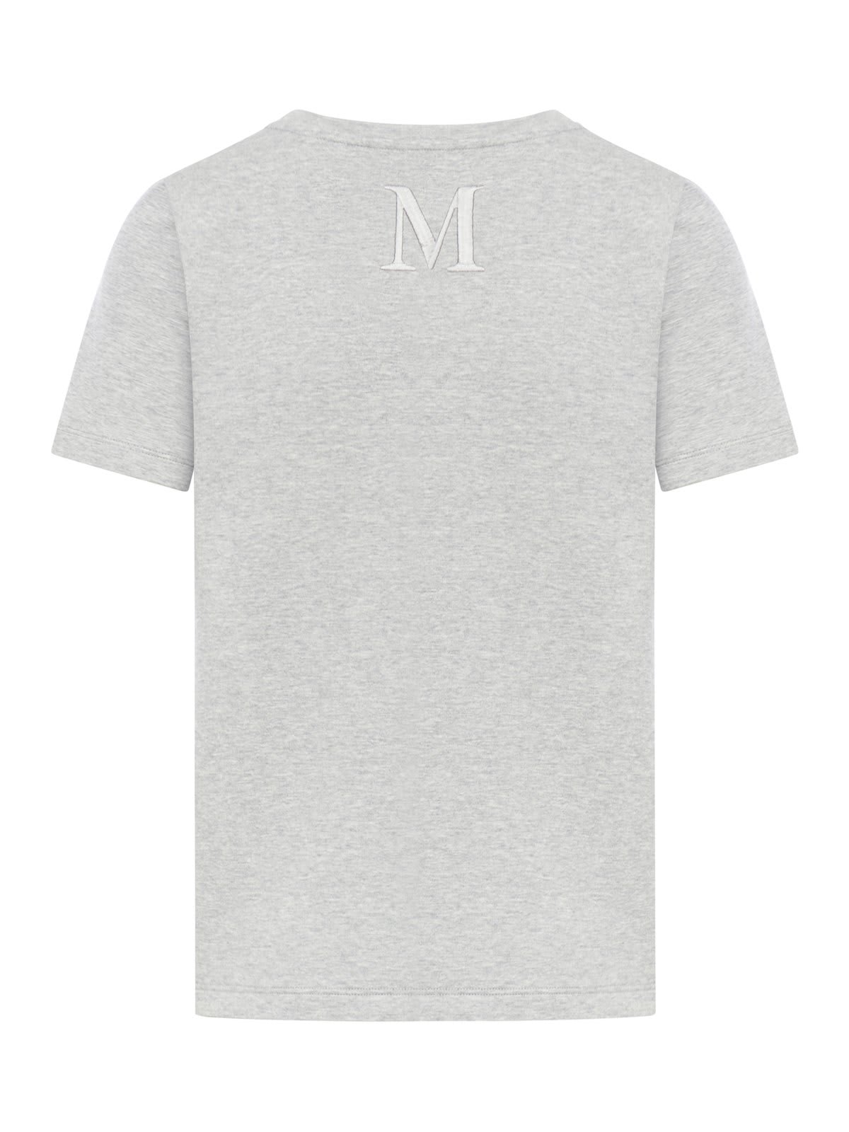 Shop 's Max Mara Short-sleeved Jersey T-shirt In Grigio