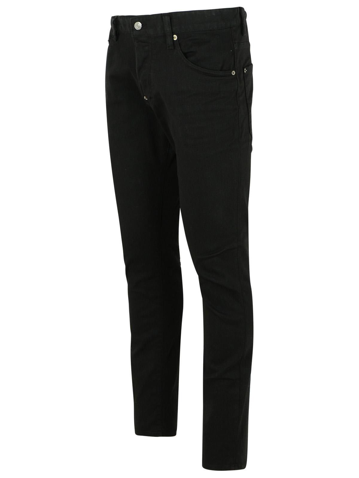Dsquared2 Cotton Cargo Trouser With Logo Patch In Black