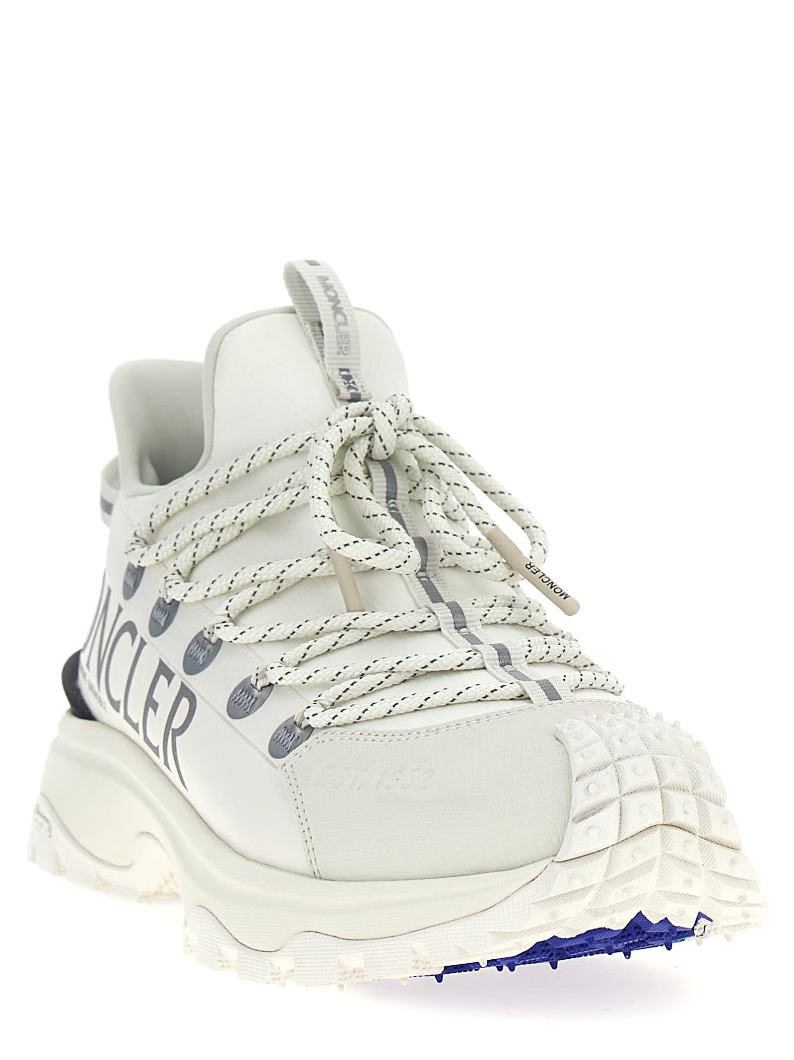 Shop Moncler Trailgrip Lite 2 Sneakers In White