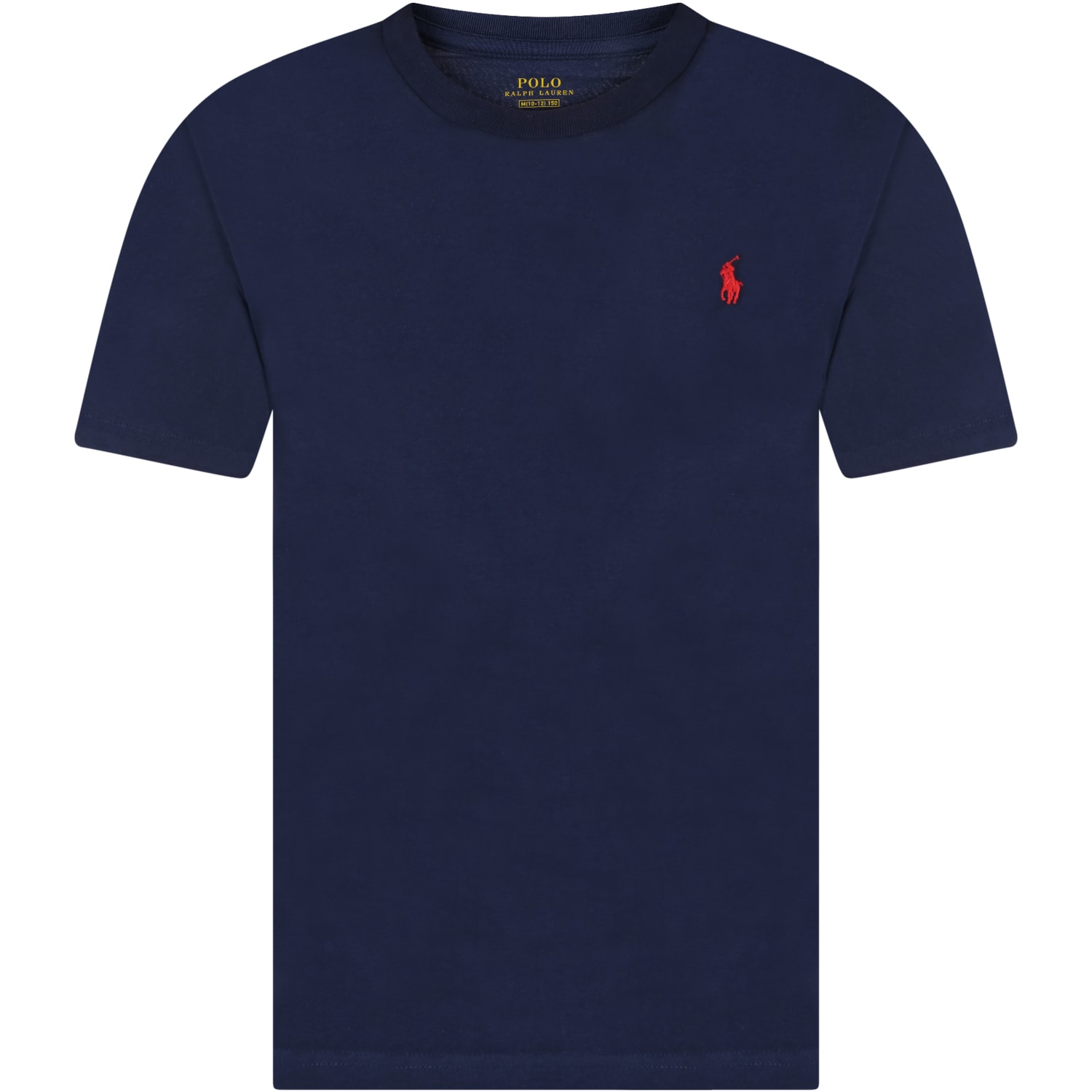 Ralph Lauren Blue T-shirt For Boy With Pony Logo