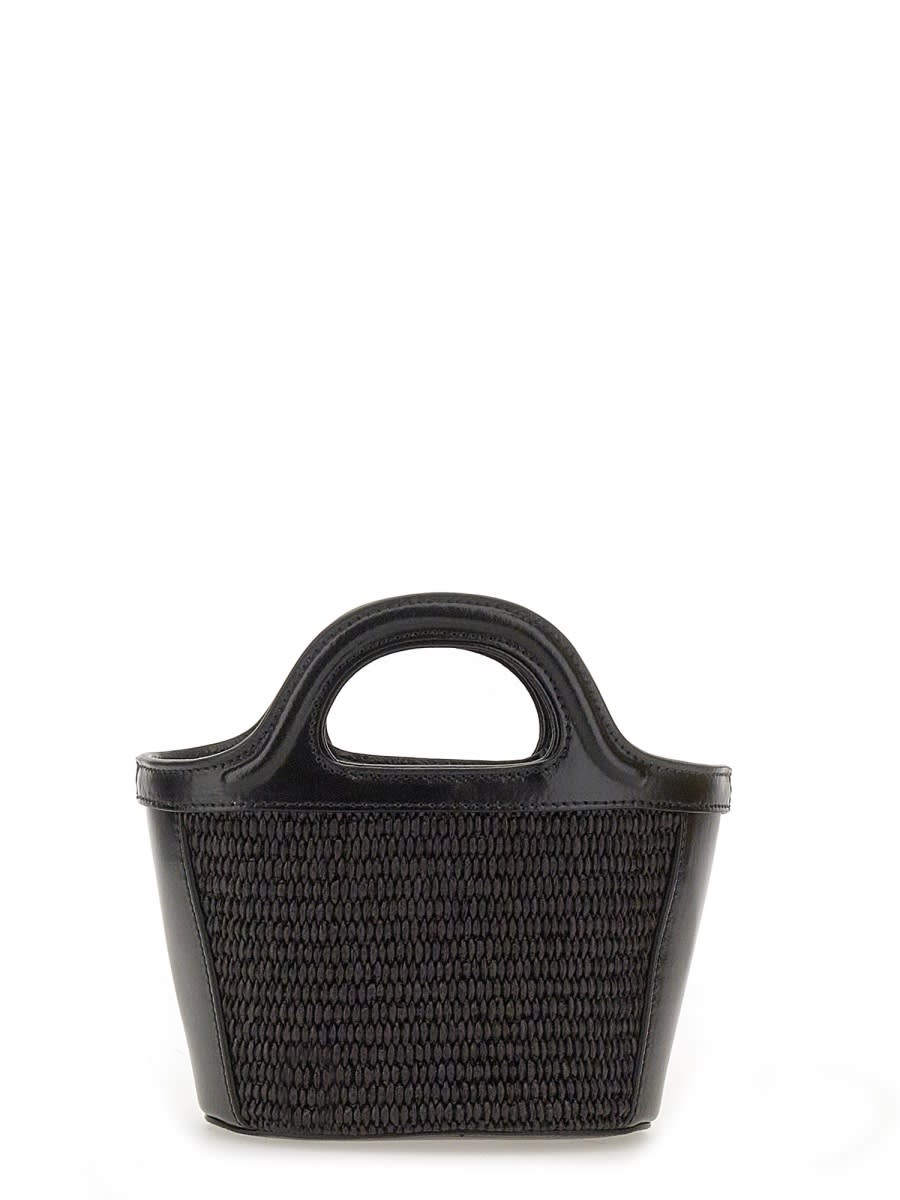 Shop Marni Tropicalia Micro Bag In Black