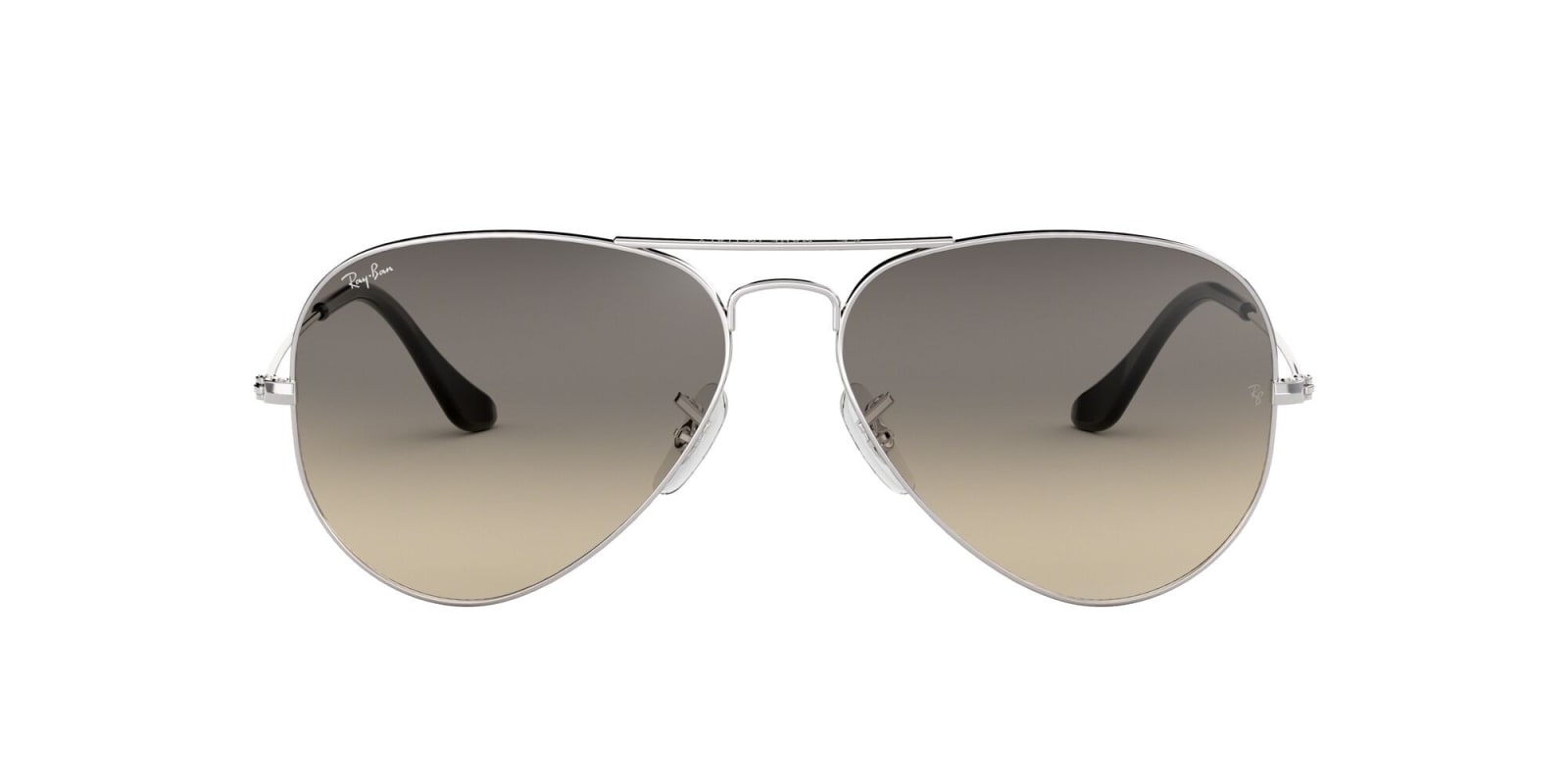 Shop Ray Ban Sunglasses In Silver/grigio Sfumato