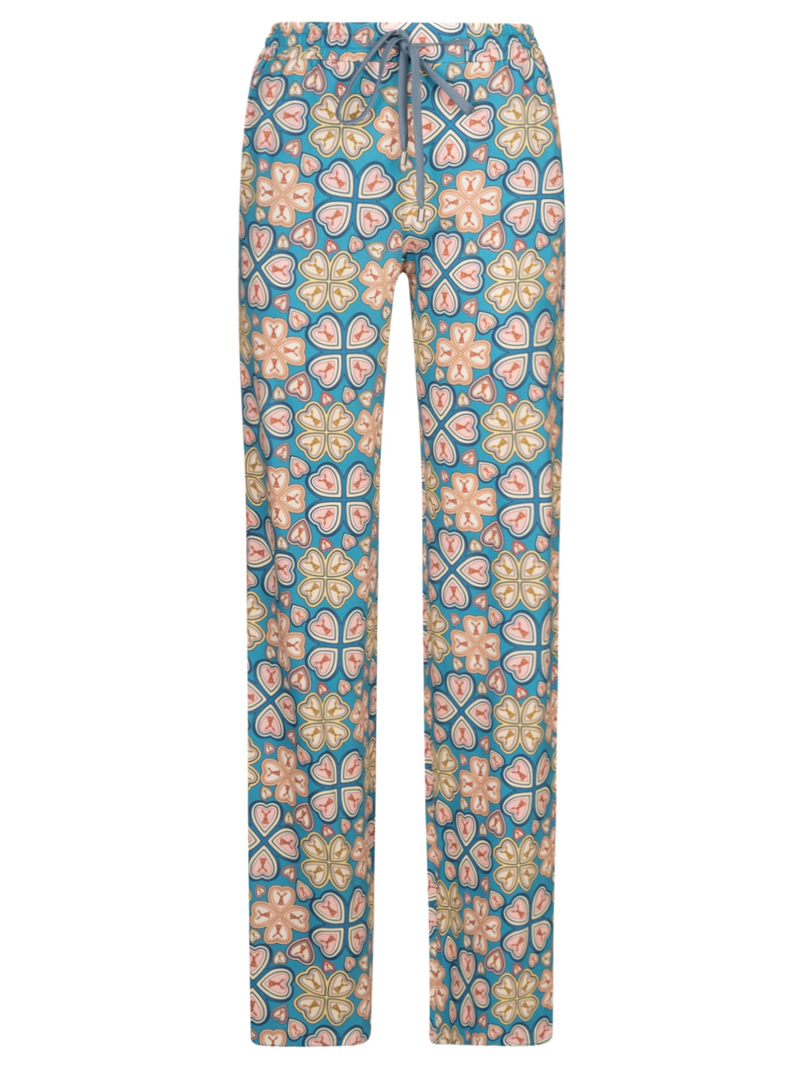 ETRO FLORAL PRINTED TROUSERS