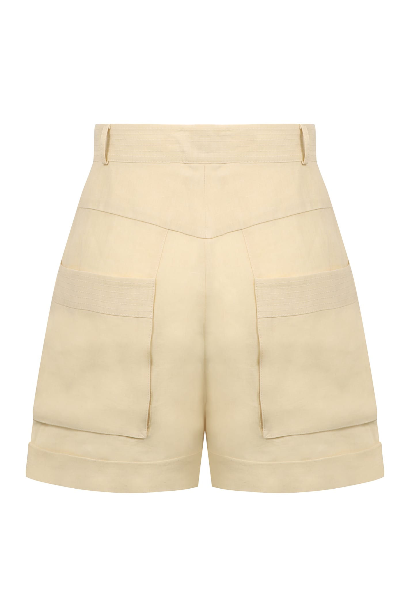 LE KASHA ASHRAF LINEN SHORTS 