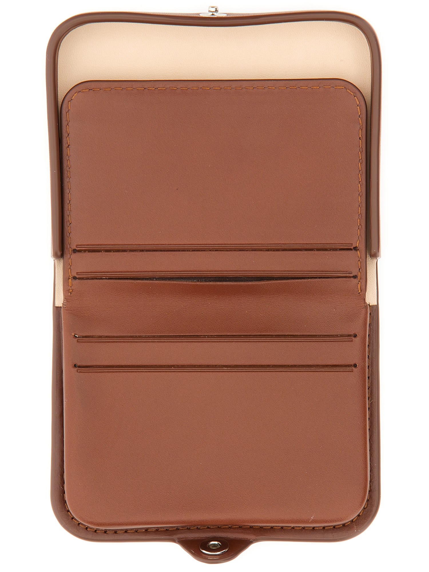 Apc Josh Coin Purse In Cad Noisette