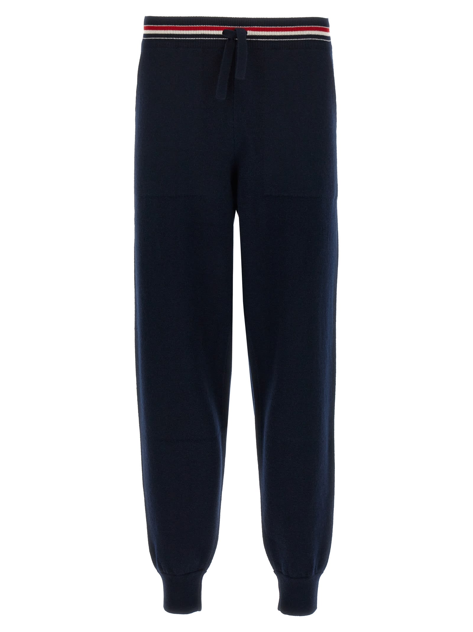 Shop Thom Browne Rwb Joggers In Blue