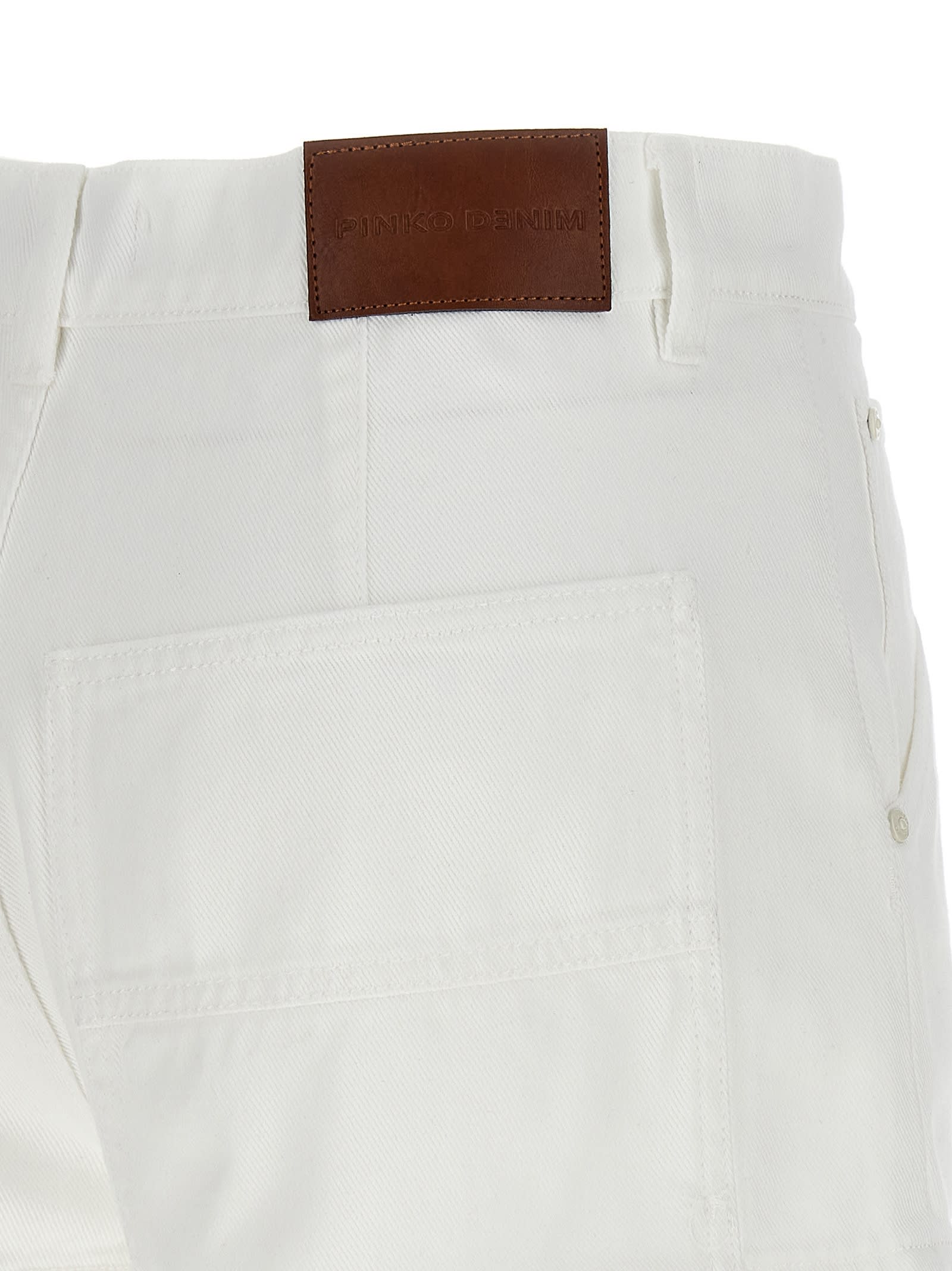 Shop Pinko Sao Tome Shorts In White
