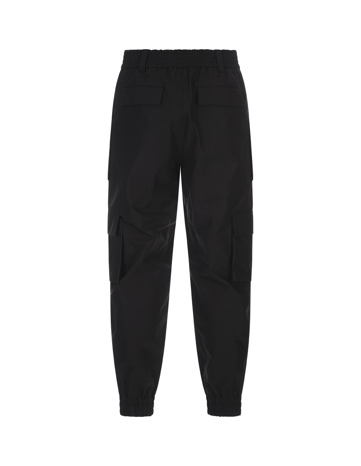 Shop Alexander Mcqueen Cargo Trousers In Black