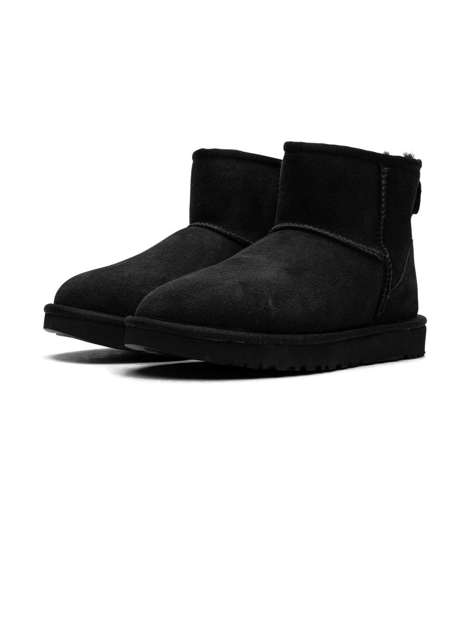 Shop Ugg Black Classic Mini Ii Boot