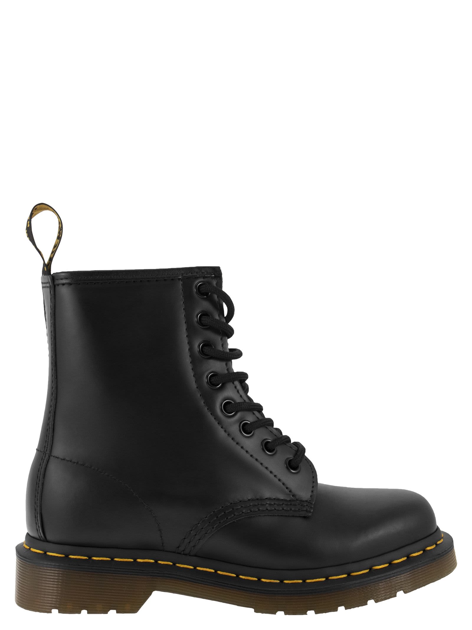 Shop Dr. Martens' 1460 Smooth - Lace-up Boot In Black