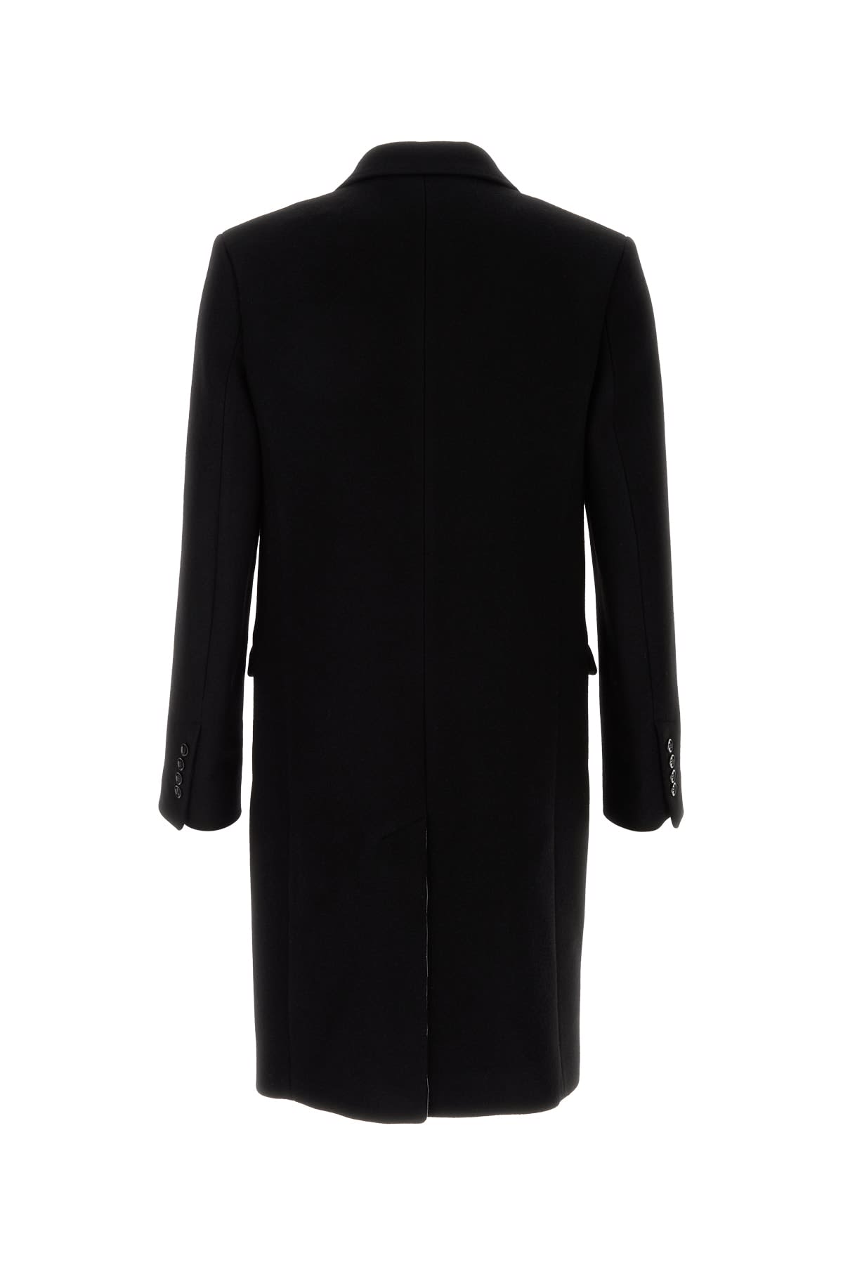 Shop Ami Alexandre Mattiussi Double Breasted Coat In Black