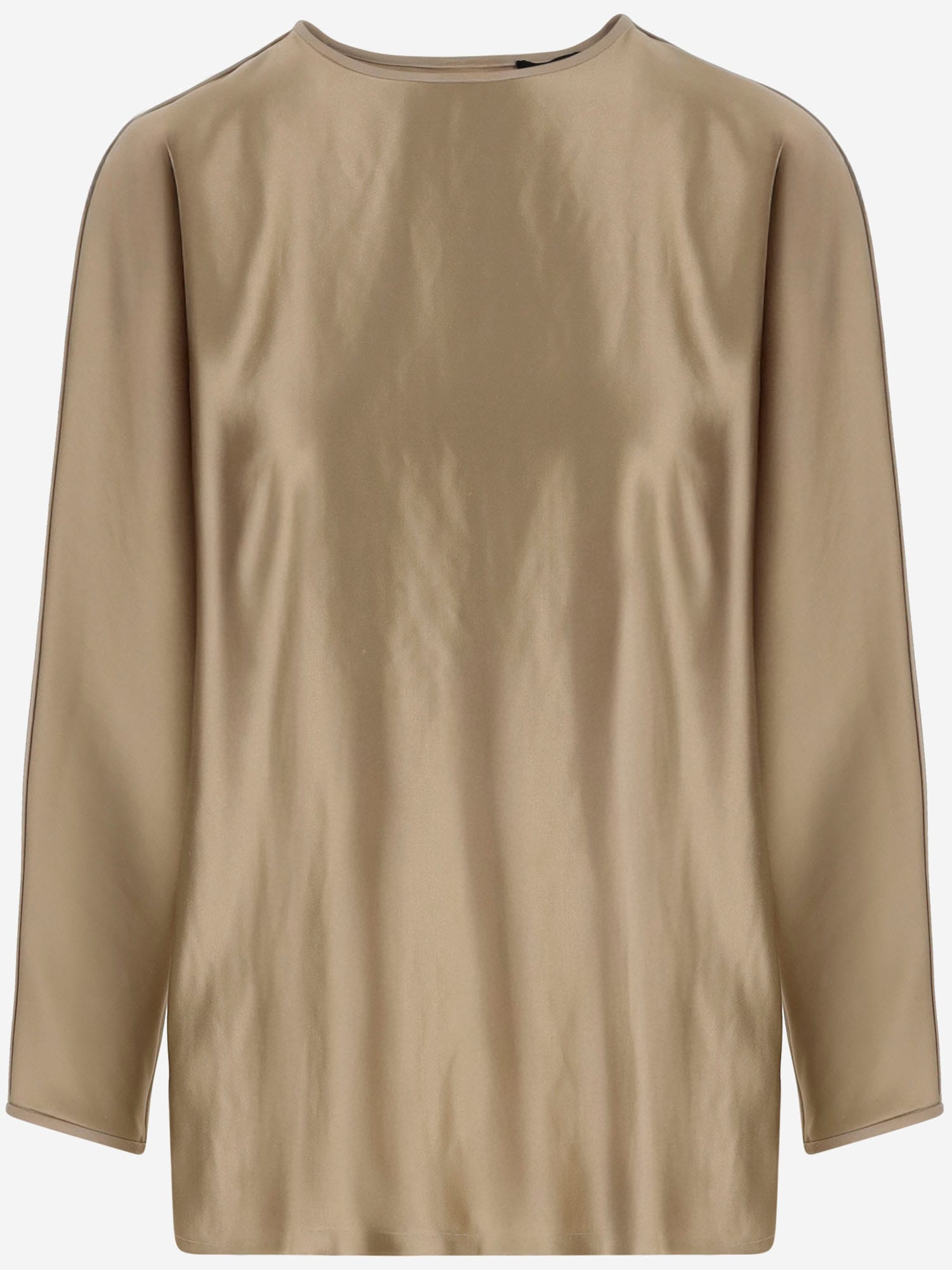 Shiny Effect Silk Knit