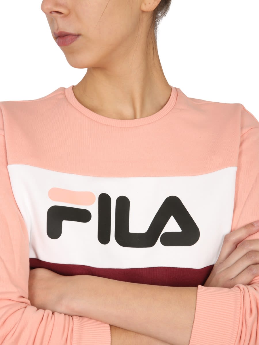 Shop Fila Sweatshirt Leah In Multicolour