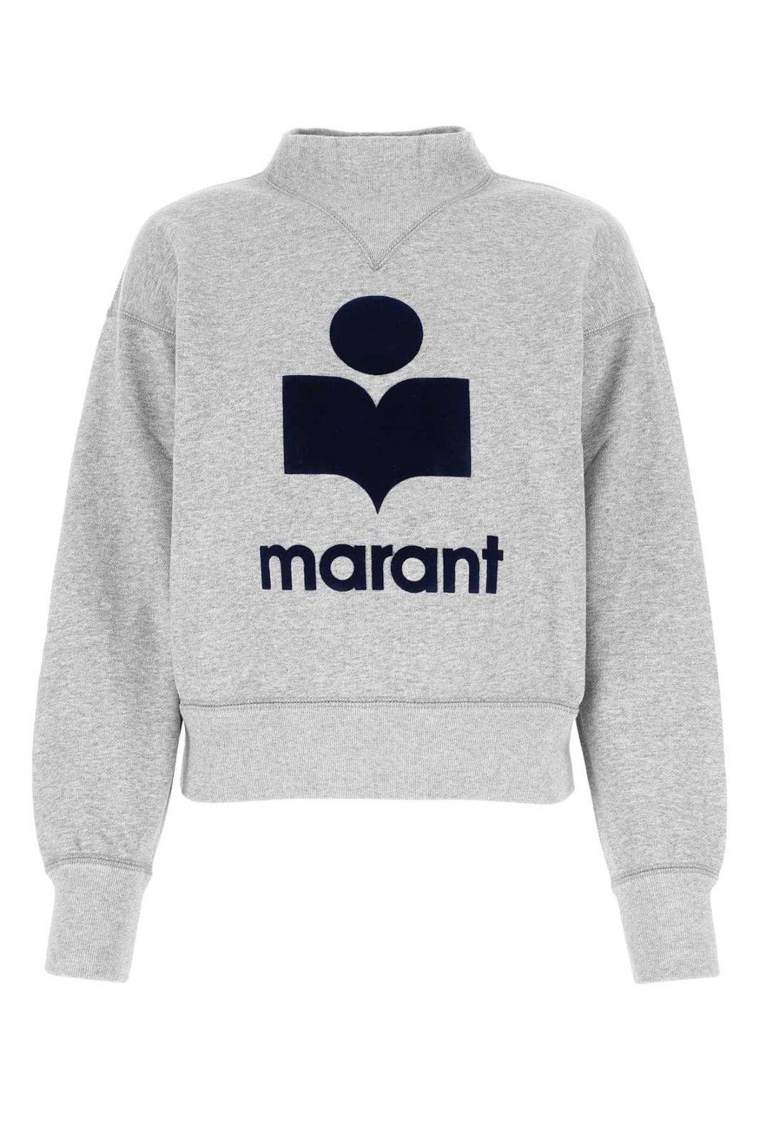 Isabel Marant Étoile Moby Sweatshirt In Grey | ModeSens