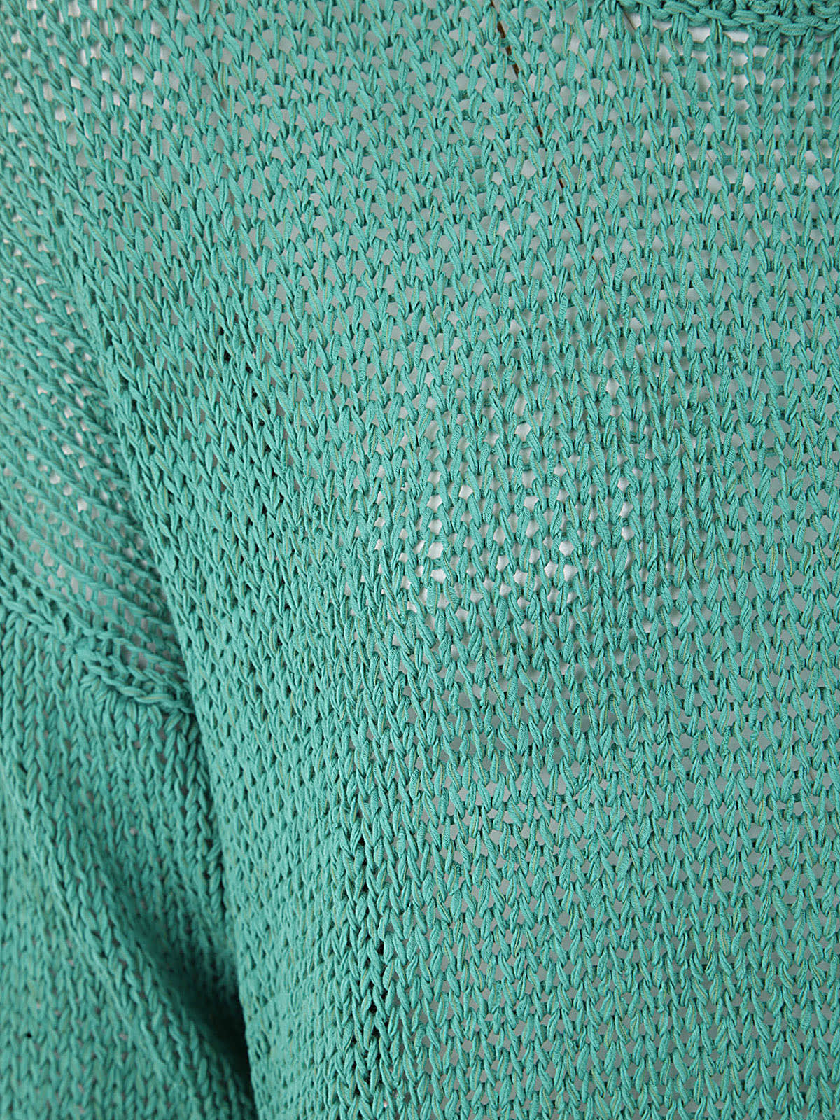 Shop Nuur Short Sleeve Boxy Pullover In Emerald