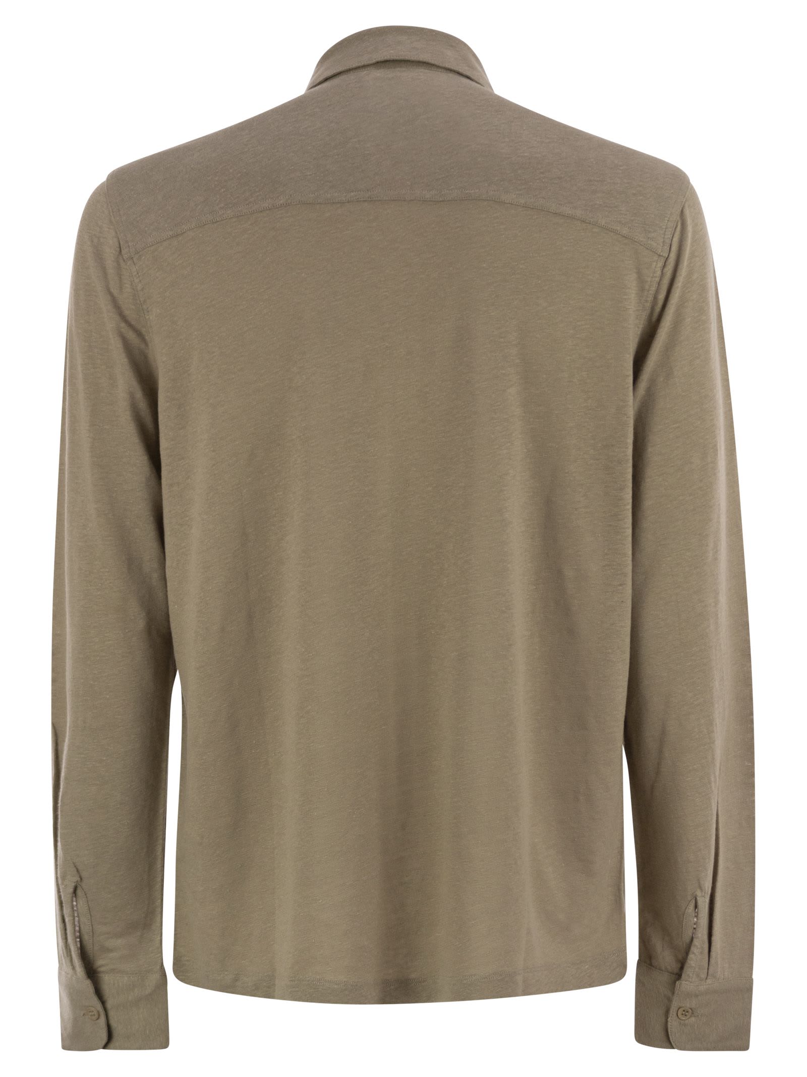 Majestic Linen Long-sleeved Shirt