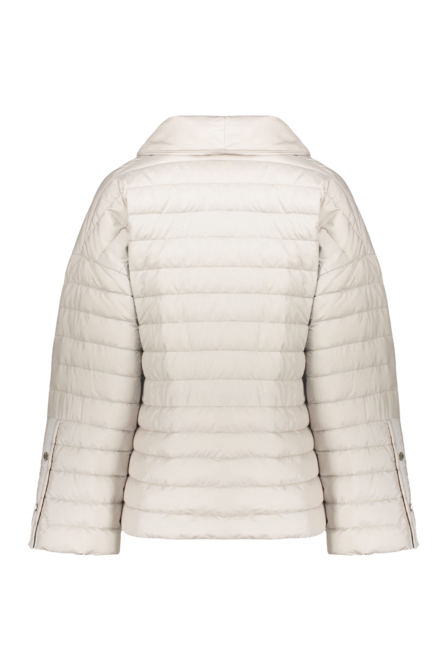 Moorer Short Down Jacket In Gray