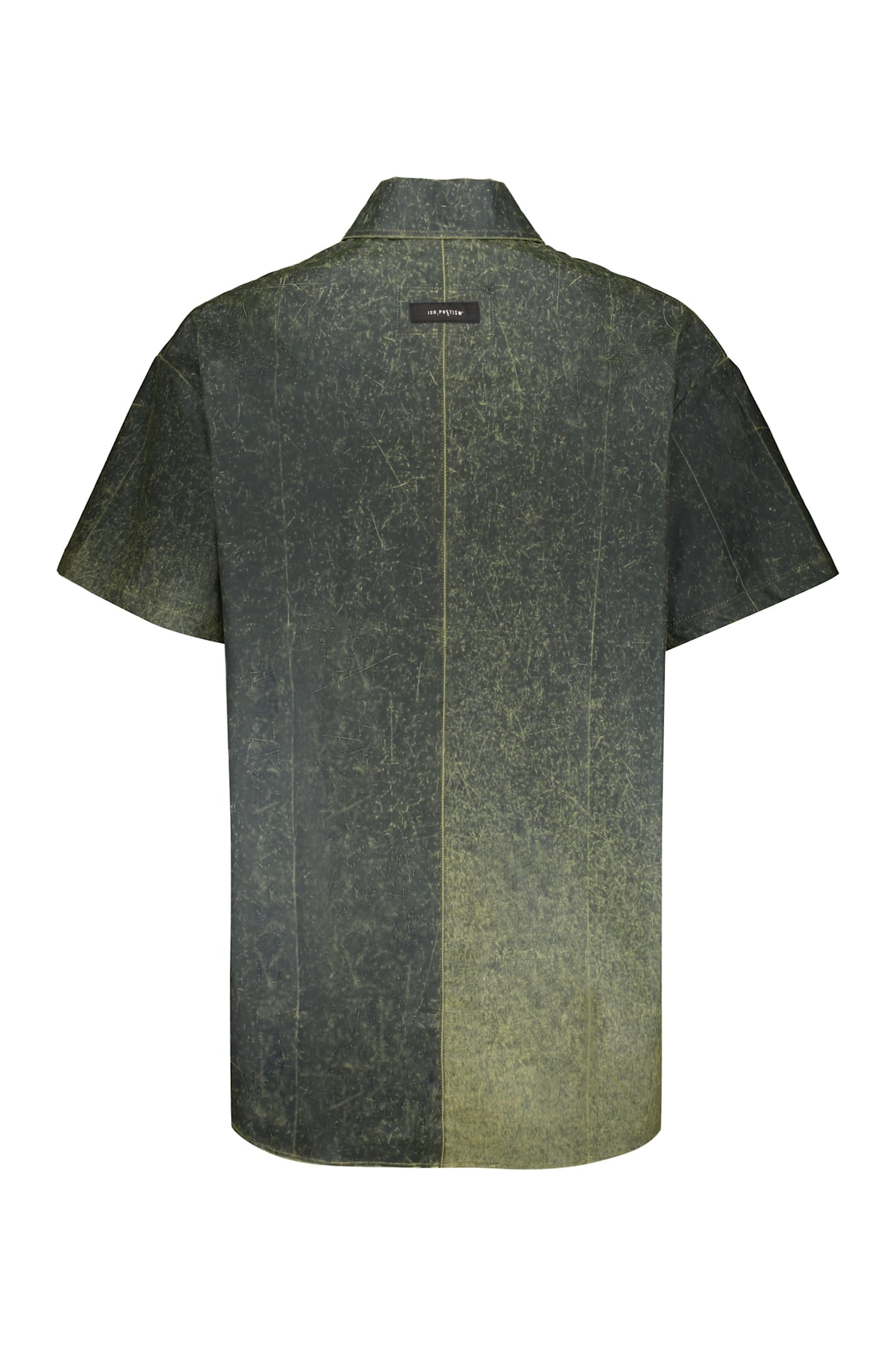 Iso.poetism Printed Shirt In Green