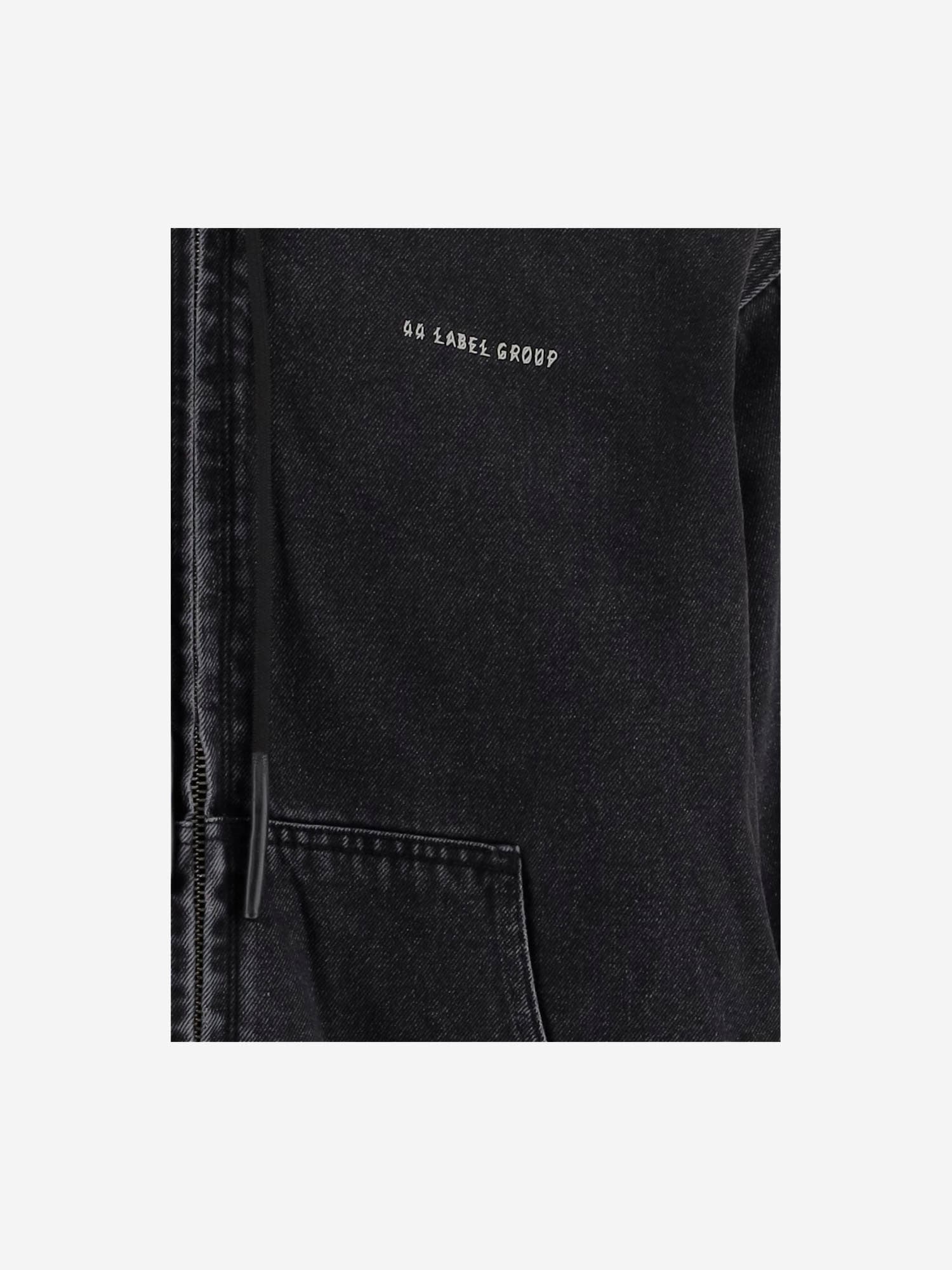 44 Label Group Sorrow Cotton Denim Jacket In Blue