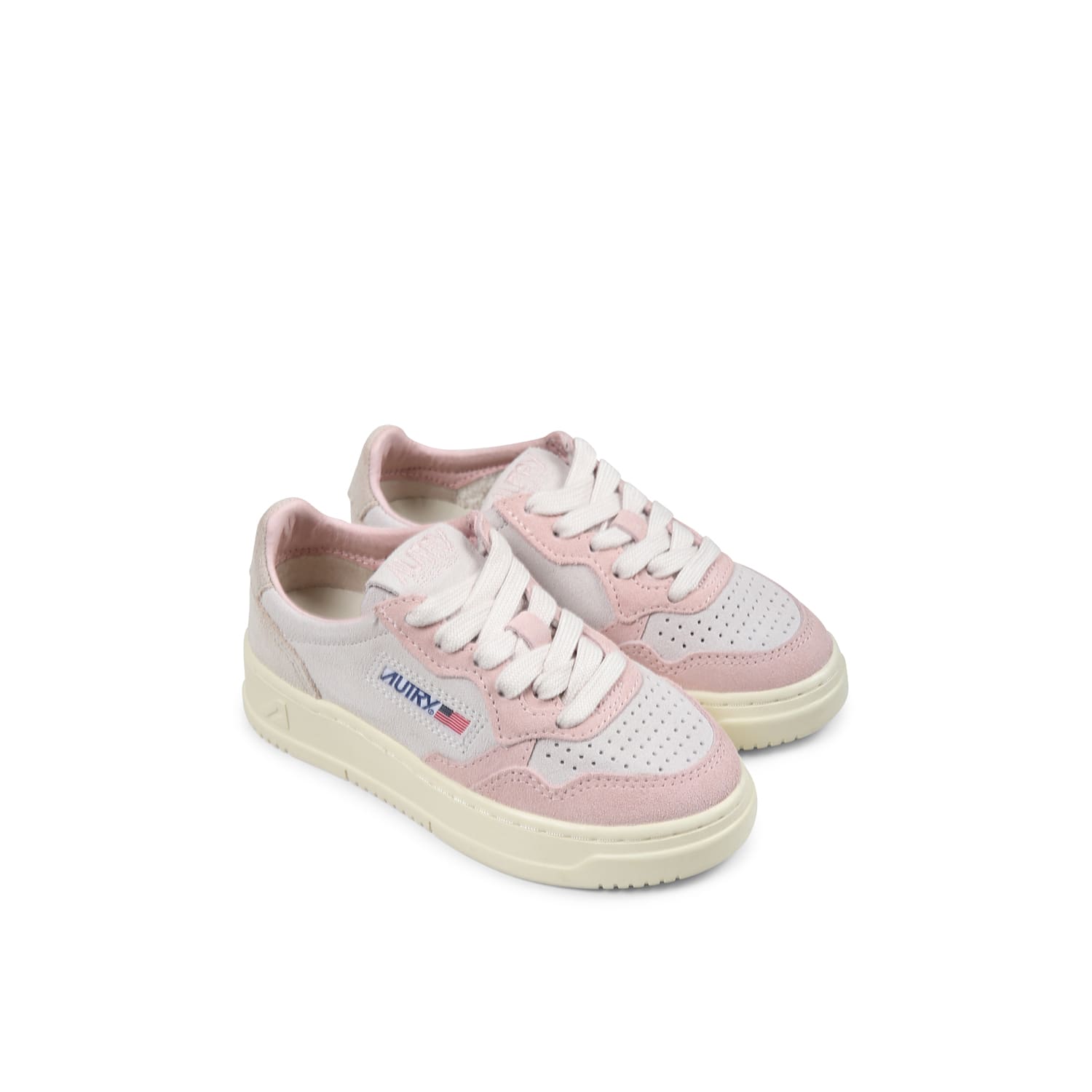 Autry Round-head Casual Shoes In Pink